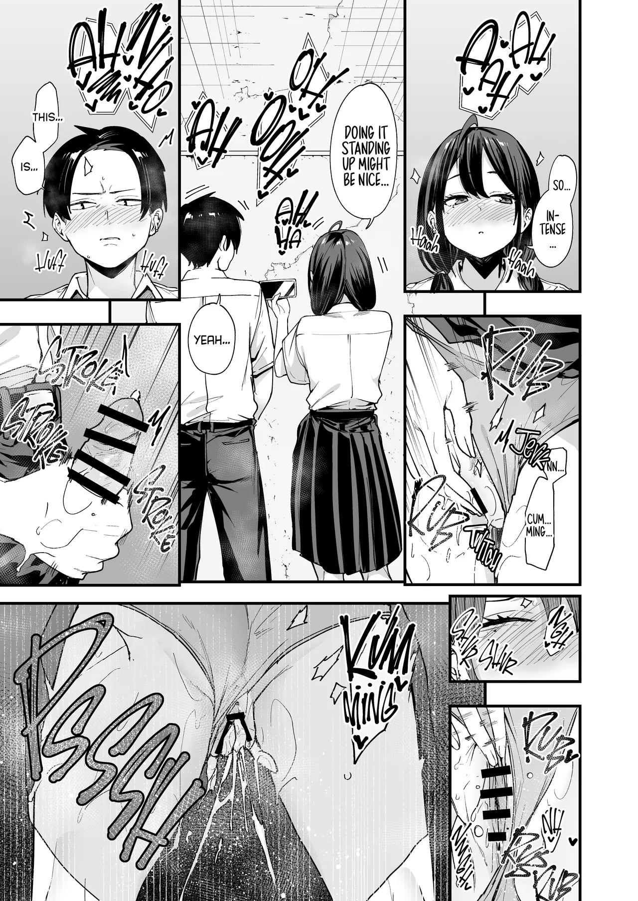 The Story About Masturbating Together With the Friend Who Sits Next to Me - Page 31