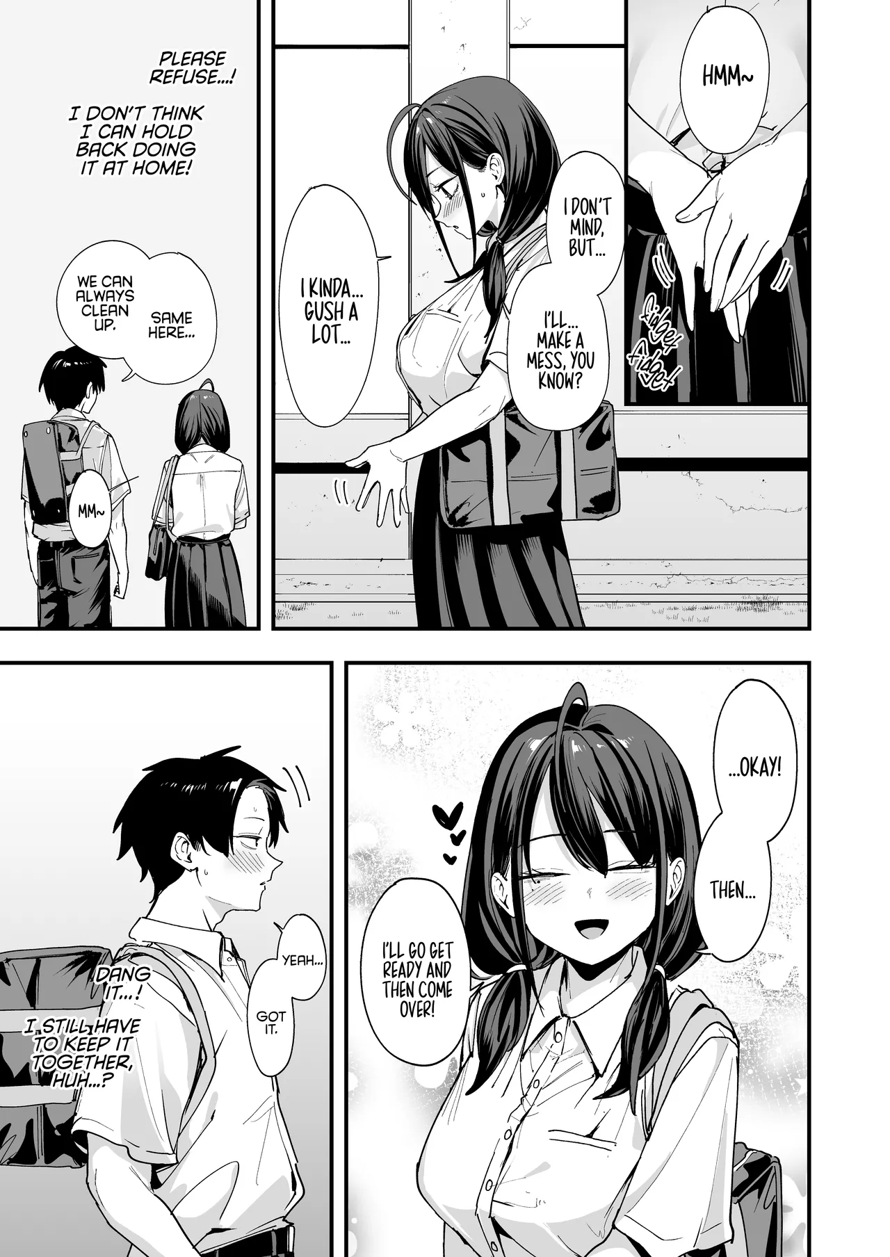 The Story About Masturbating Together With the Friend Who Sits Next to Me - Page 37