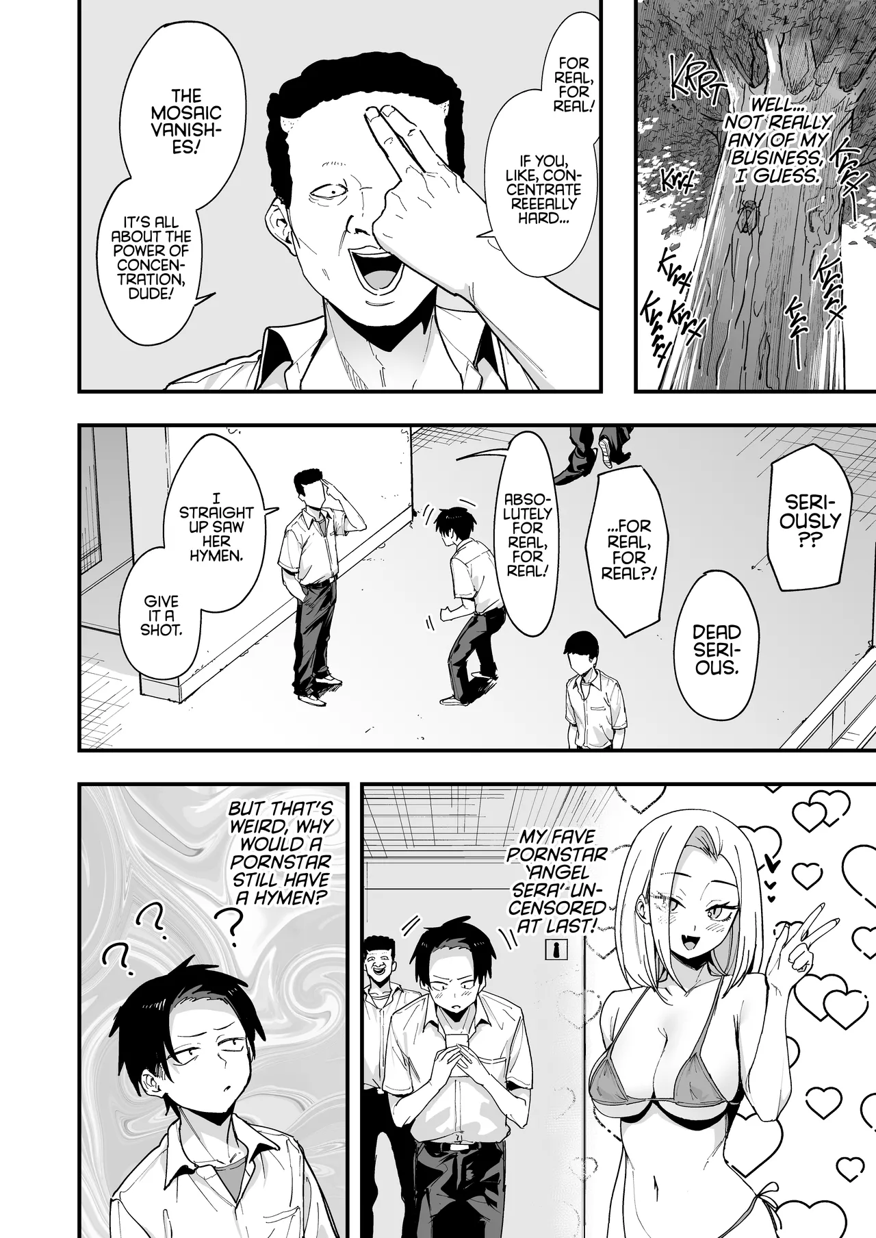 The Story About Masturbating Together With the Friend Who Sits Next to Me - Page 8