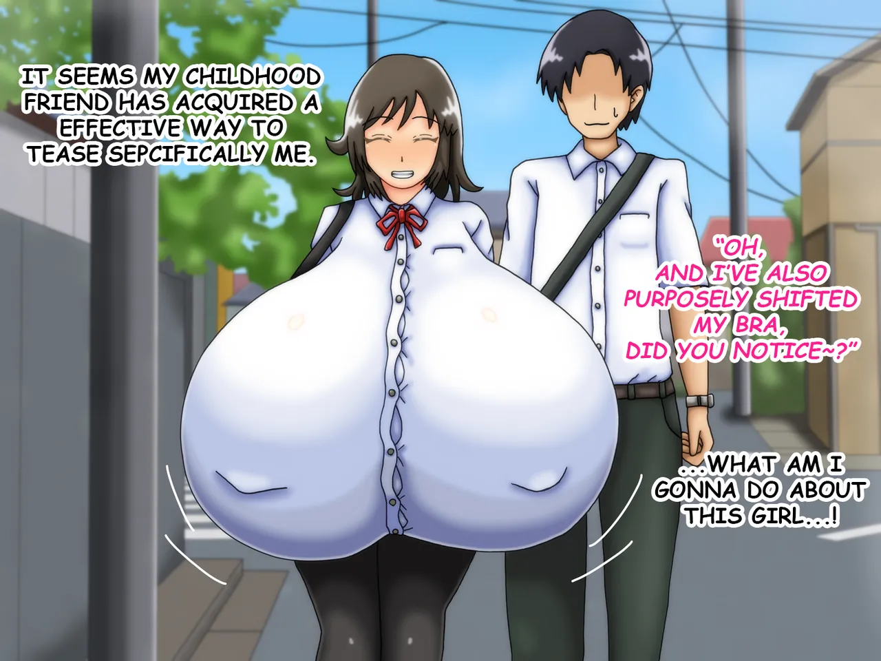 Reunited! My childhood Sweetheart's Breasts Have Grown Super Huge! - Page 107