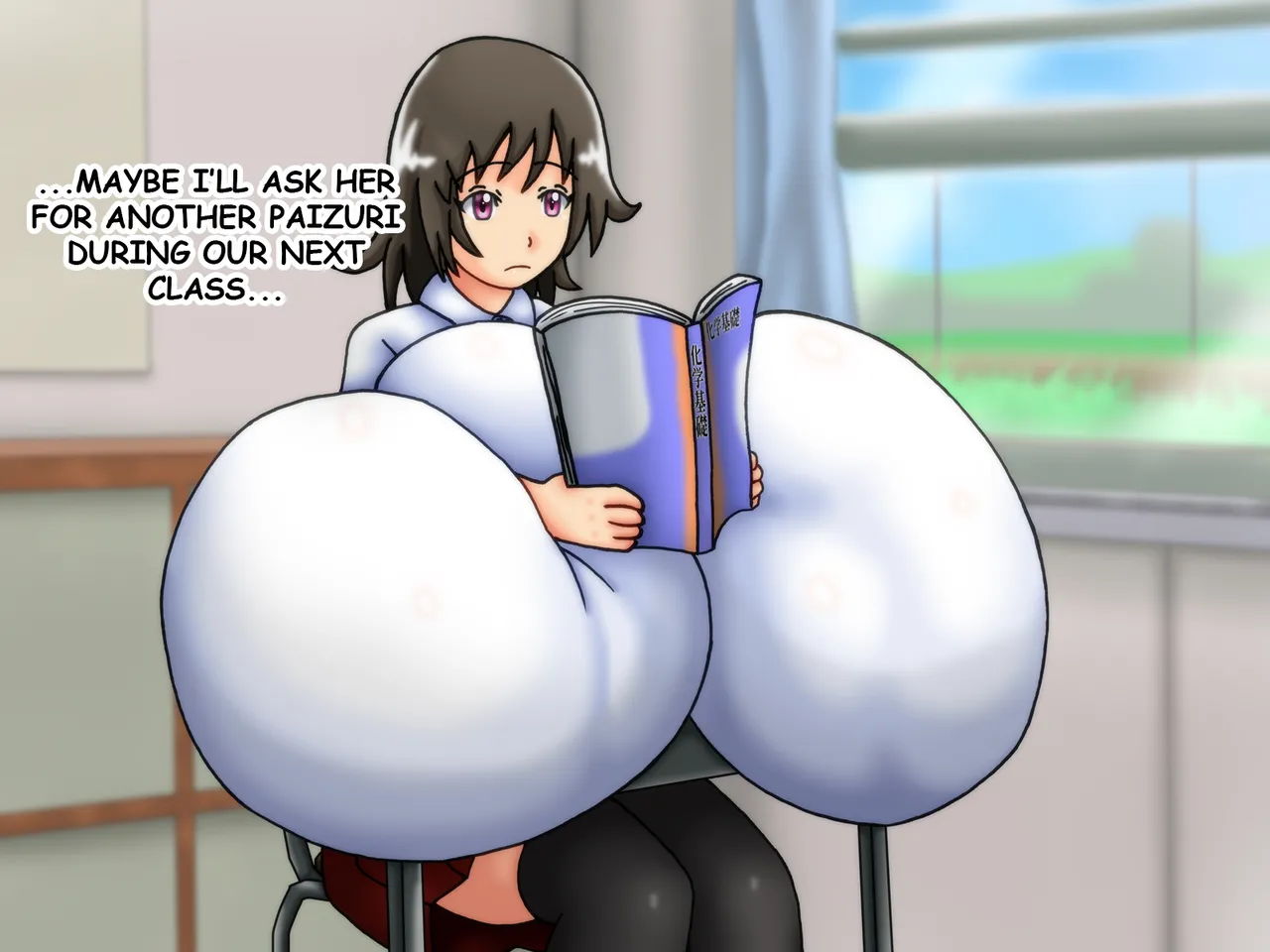 Reunited! My childhood Sweetheart's Breasts Have Grown Super Huge! - Page 124