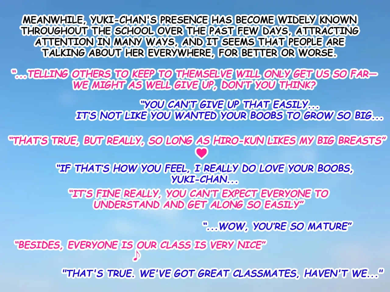 Reunited! My childhood Sweetheart's Breasts Have Grown Super Huge! - Page 130