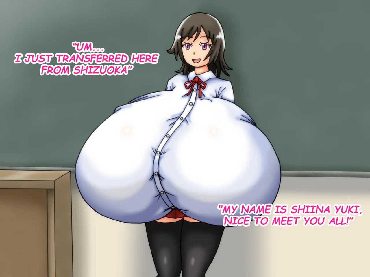 Reunited! My childhood Sweetheart's Breasts Have Grown Super Huge! - Page 14