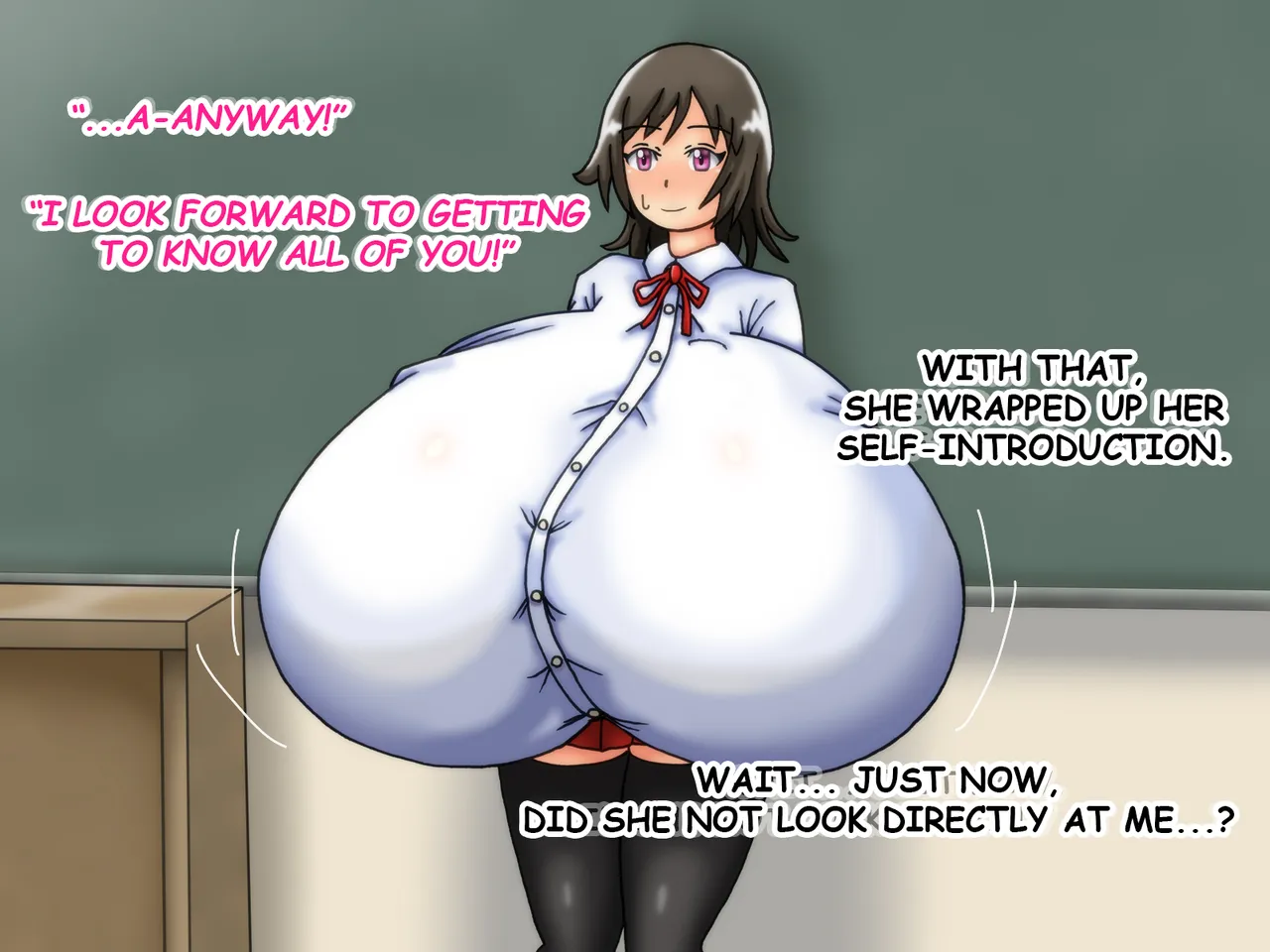 Reunited! My childhood Sweetheart's Breasts Have Grown Super Huge! - Page 19