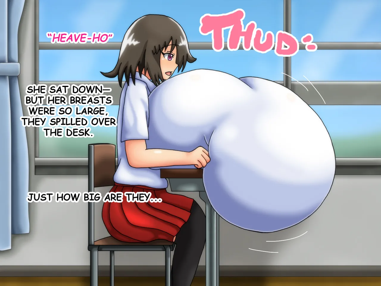 Reunited! My childhood Sweetheart's Breasts Have Grown Super Huge! - Page 21