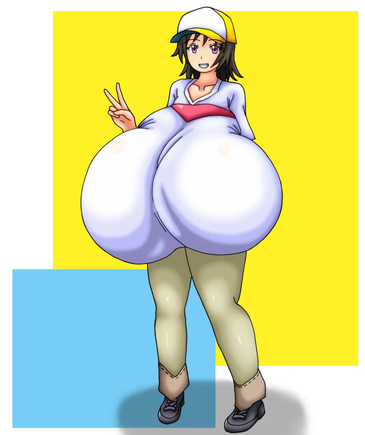 Reunited! My childhood Sweetheart's Breasts Have Grown Super Huge! - Page 285