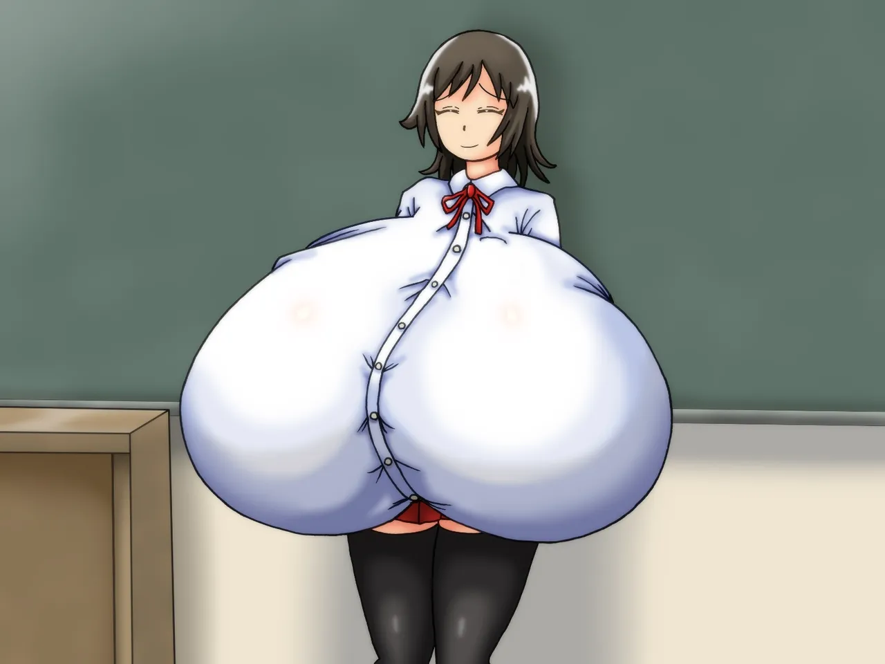 Reunited! My childhood Sweetheart's Breasts Have Grown Super Huge! - Page 293