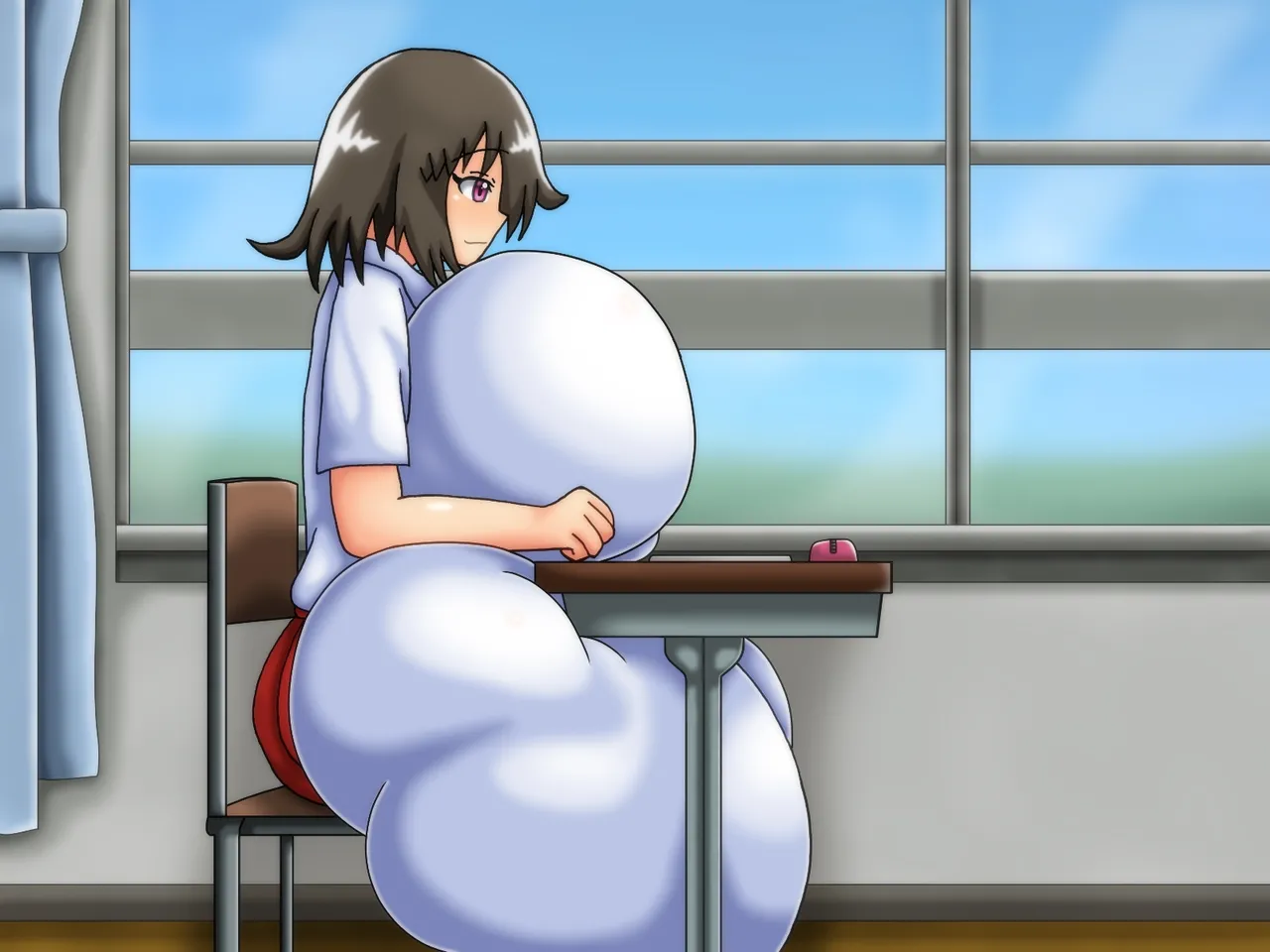 Reunited! My childhood Sweetheart's Breasts Have Grown Super Huge! - Page 299
