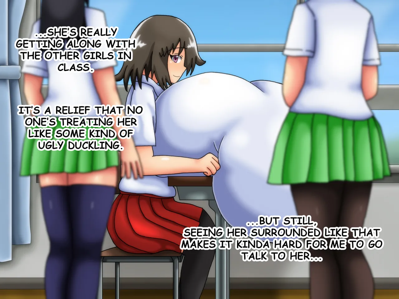 Reunited! My childhood Sweetheart's Breasts Have Grown Super Huge! - Page 30