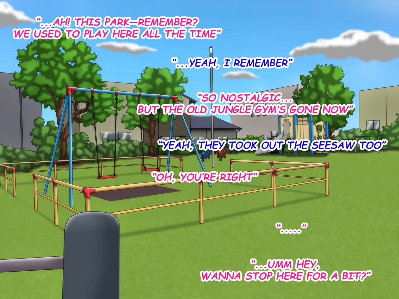 Reunited! My childhood Sweetheart's Breasts Have Grown Super Huge! - Page 50