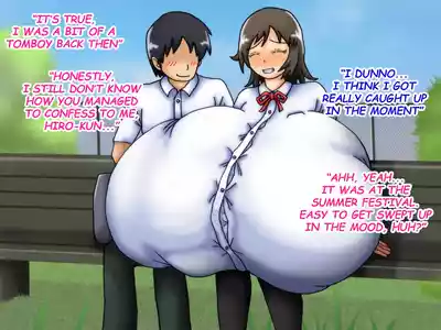 Reunited! My childhood Sweetheart's Breasts Have Grown Super Huge! - Page 53