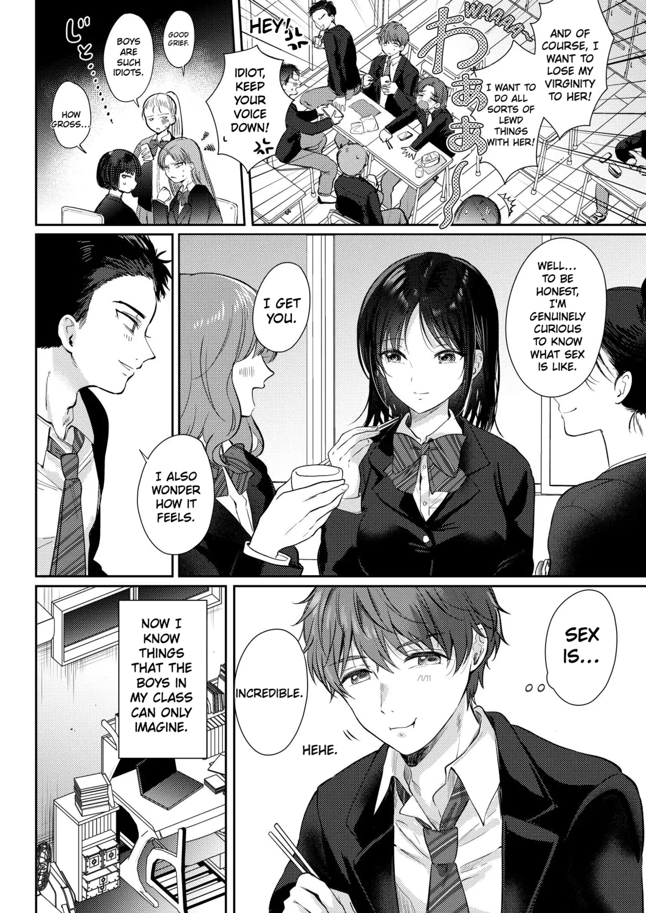 What Happens When You Sleep With Your Oblivious Childhood Friend Just Out of Curiosity Part 2 - Page 8