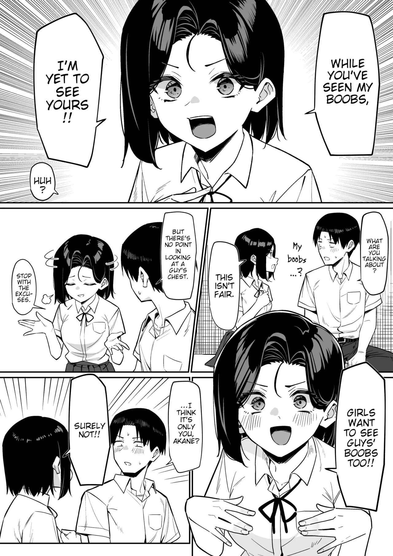 A Story About Showing My Masturbation To An Honor Student [Ongoing]. - Page 123