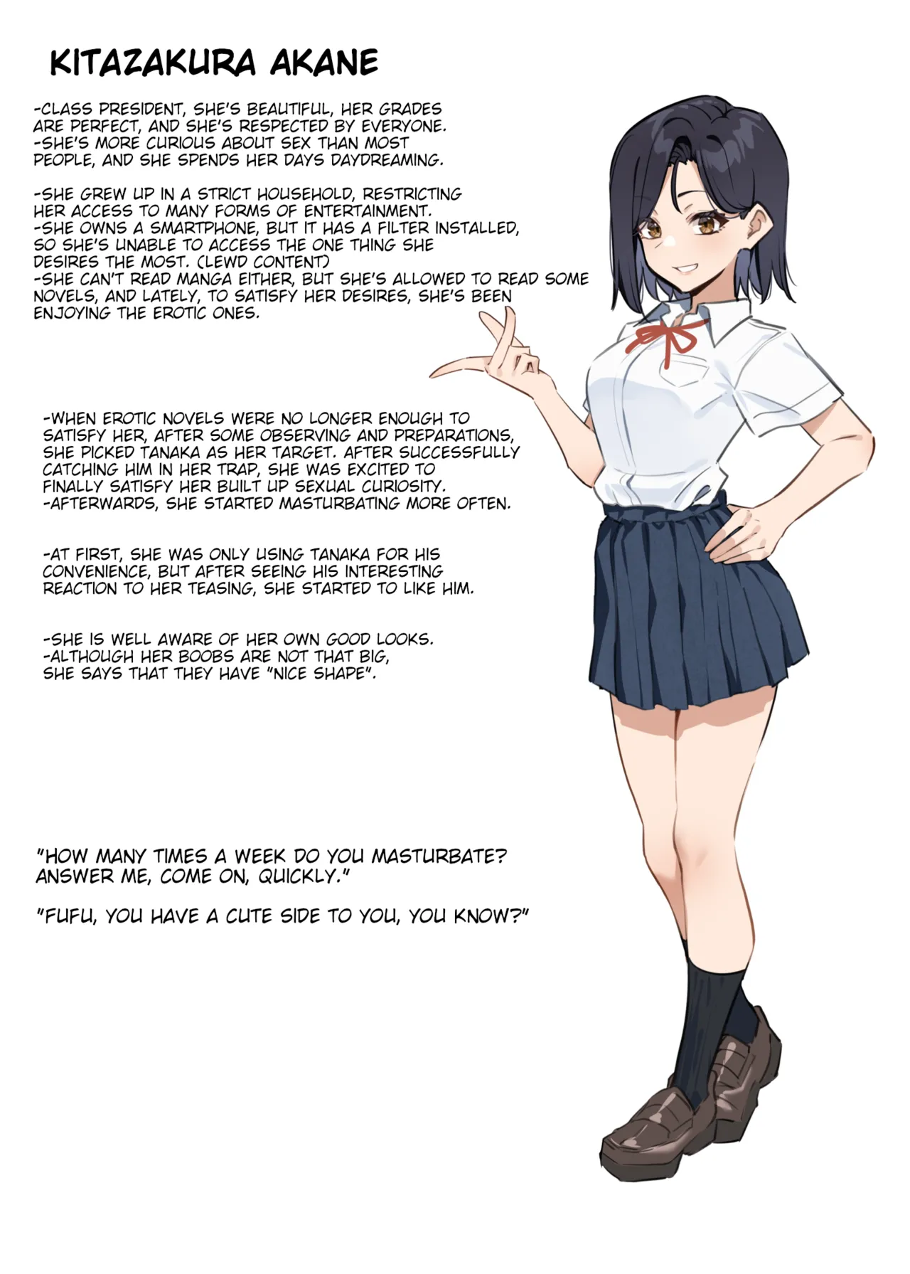A Story About Showing My Masturbation To An Honor Student [Ongoing]. - Page 18