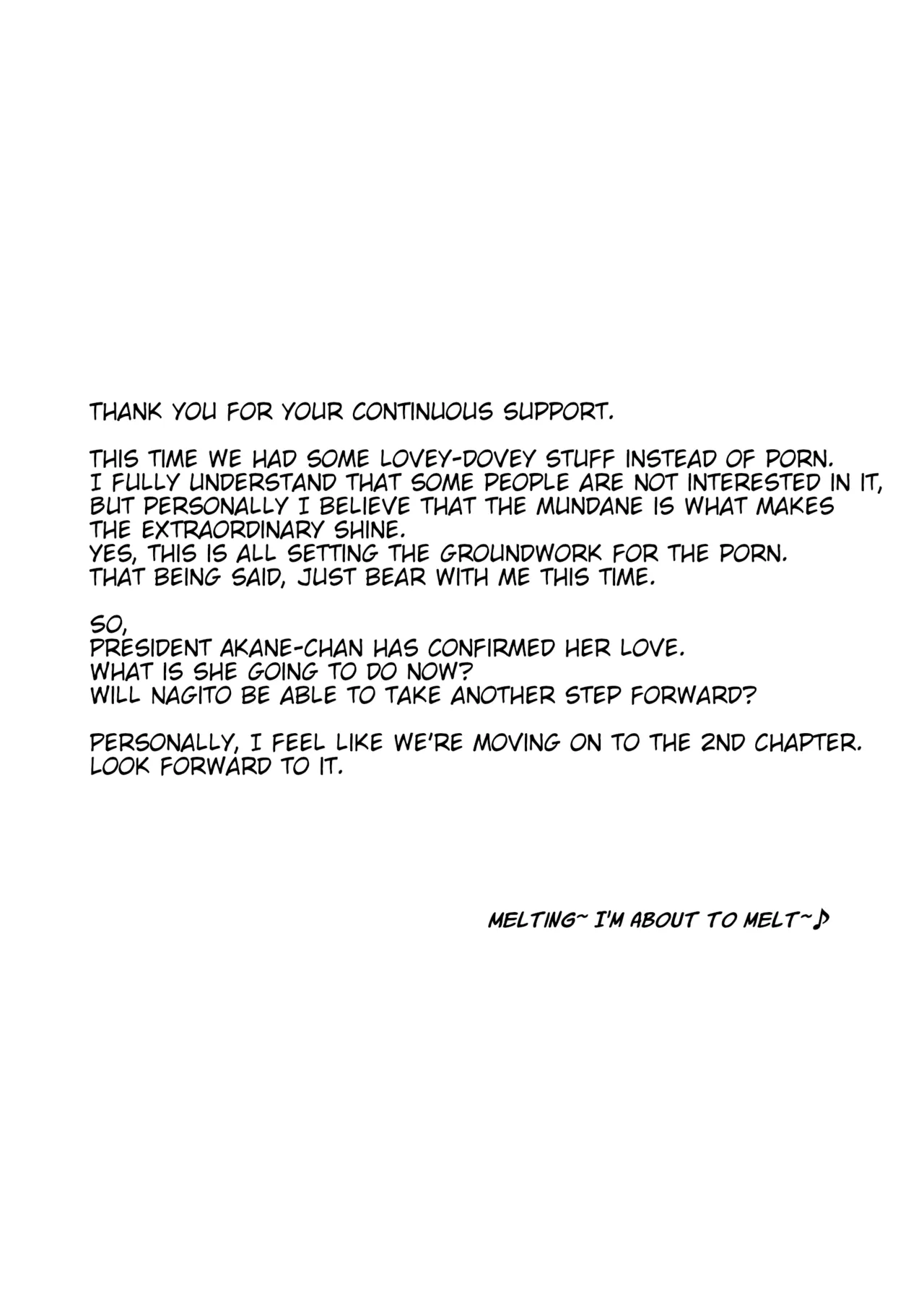 A Story About Showing My Masturbation To An Honor Student [Ongoing]. - Page 196