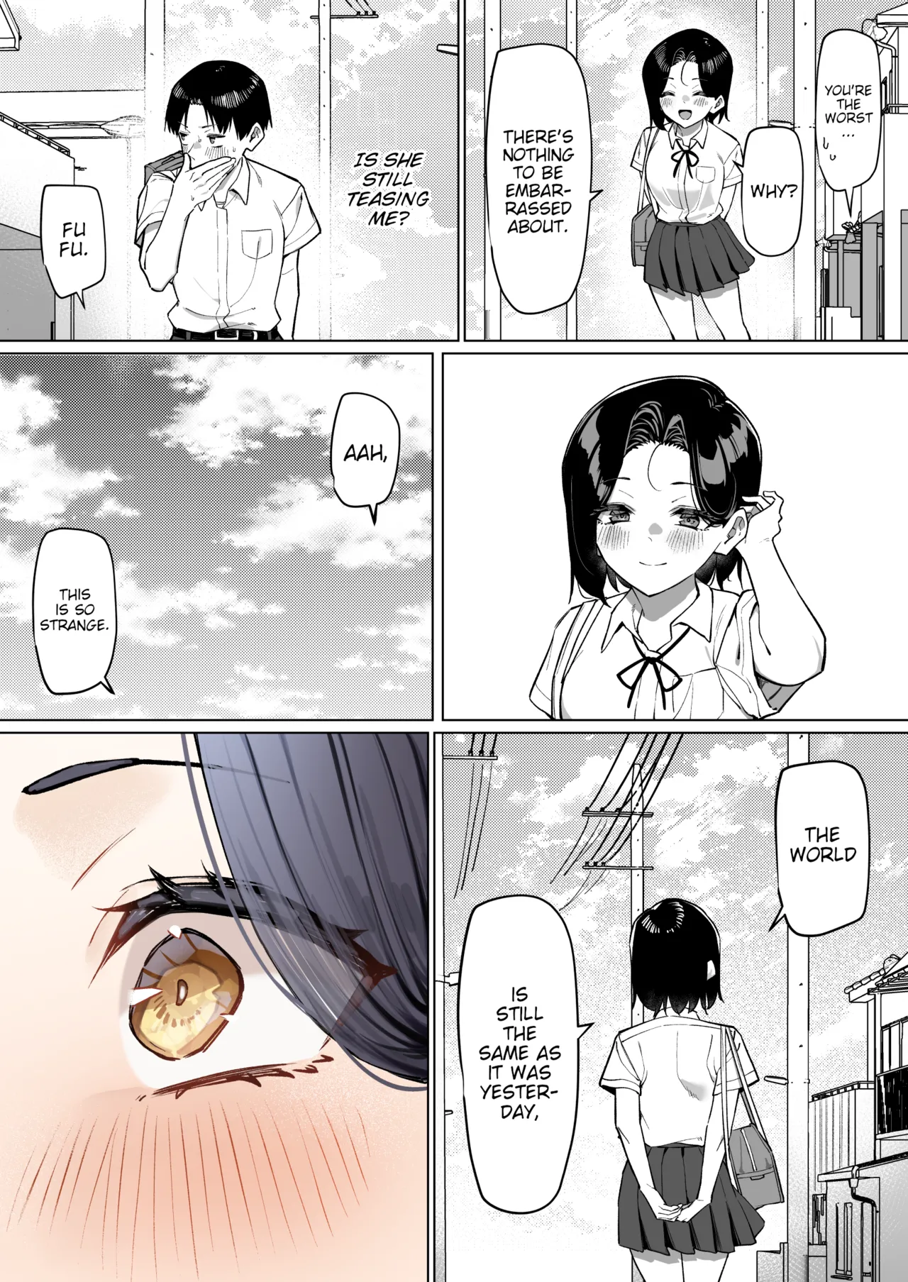 A Story About Showing My Masturbation To An Honor Student [Ongoing]. - Page 203