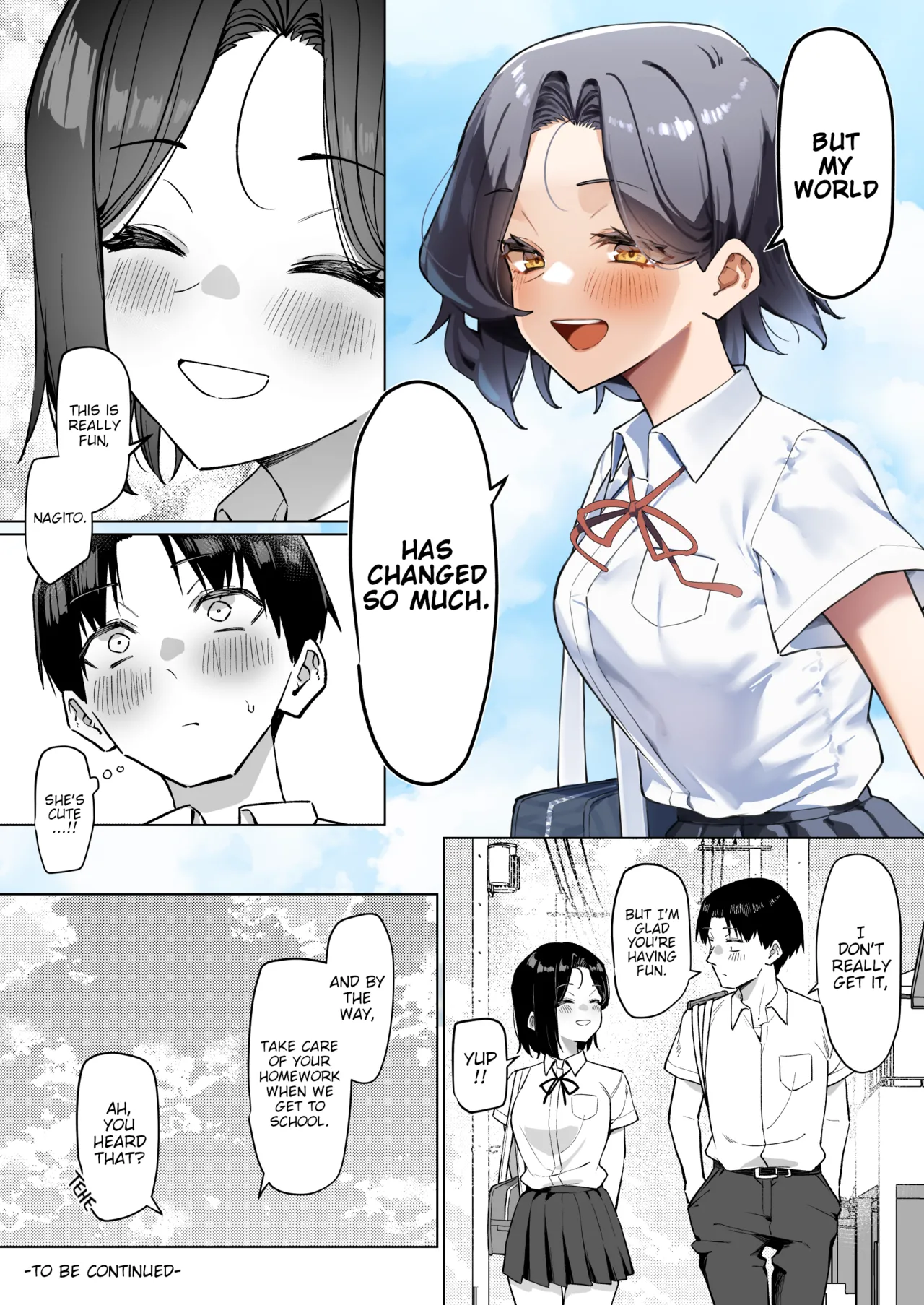 A Story About Showing My Masturbation To An Honor Student [Ongoing]. - Page 204
