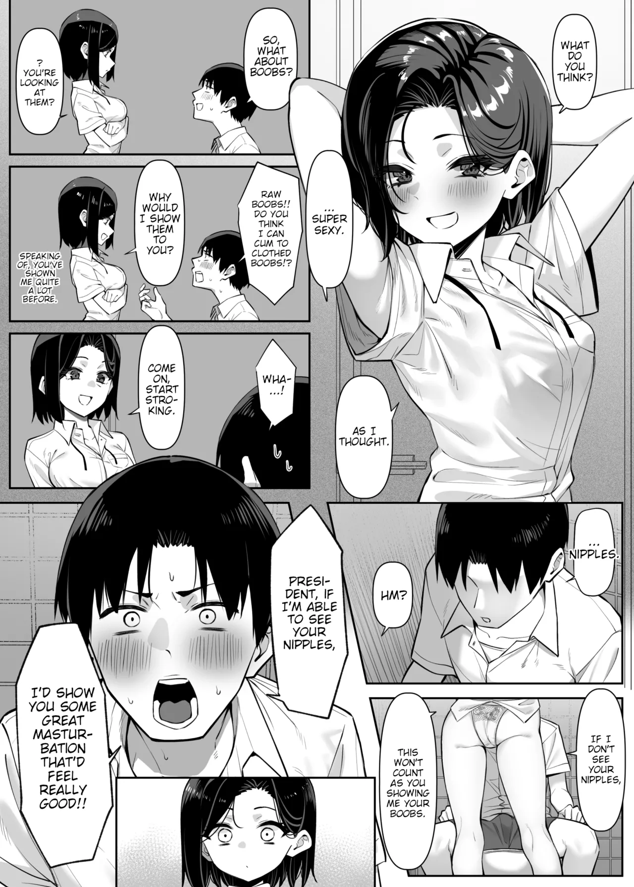 A Story About Showing My Masturbation To An Honor Student [Ongoing]. - Page 36