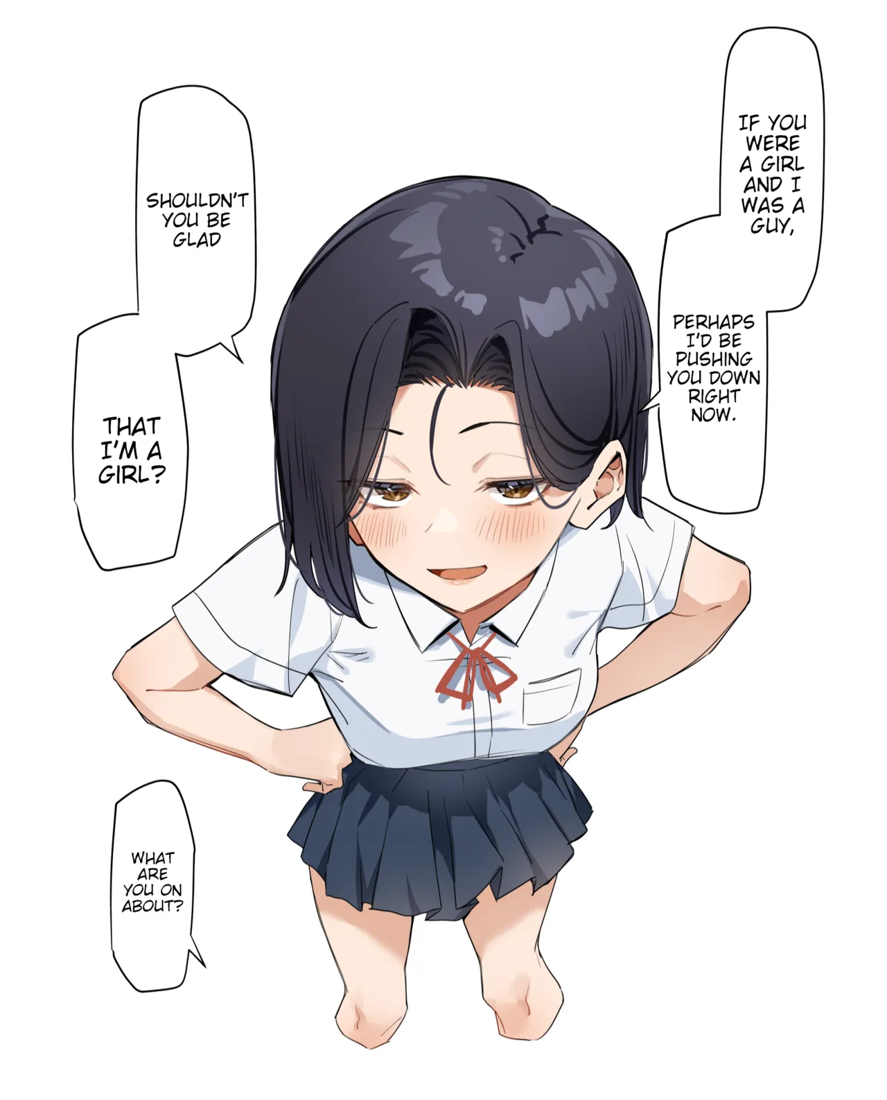A Story About Showing My Masturbation To An Honor Student [Ongoing]. - Page 55