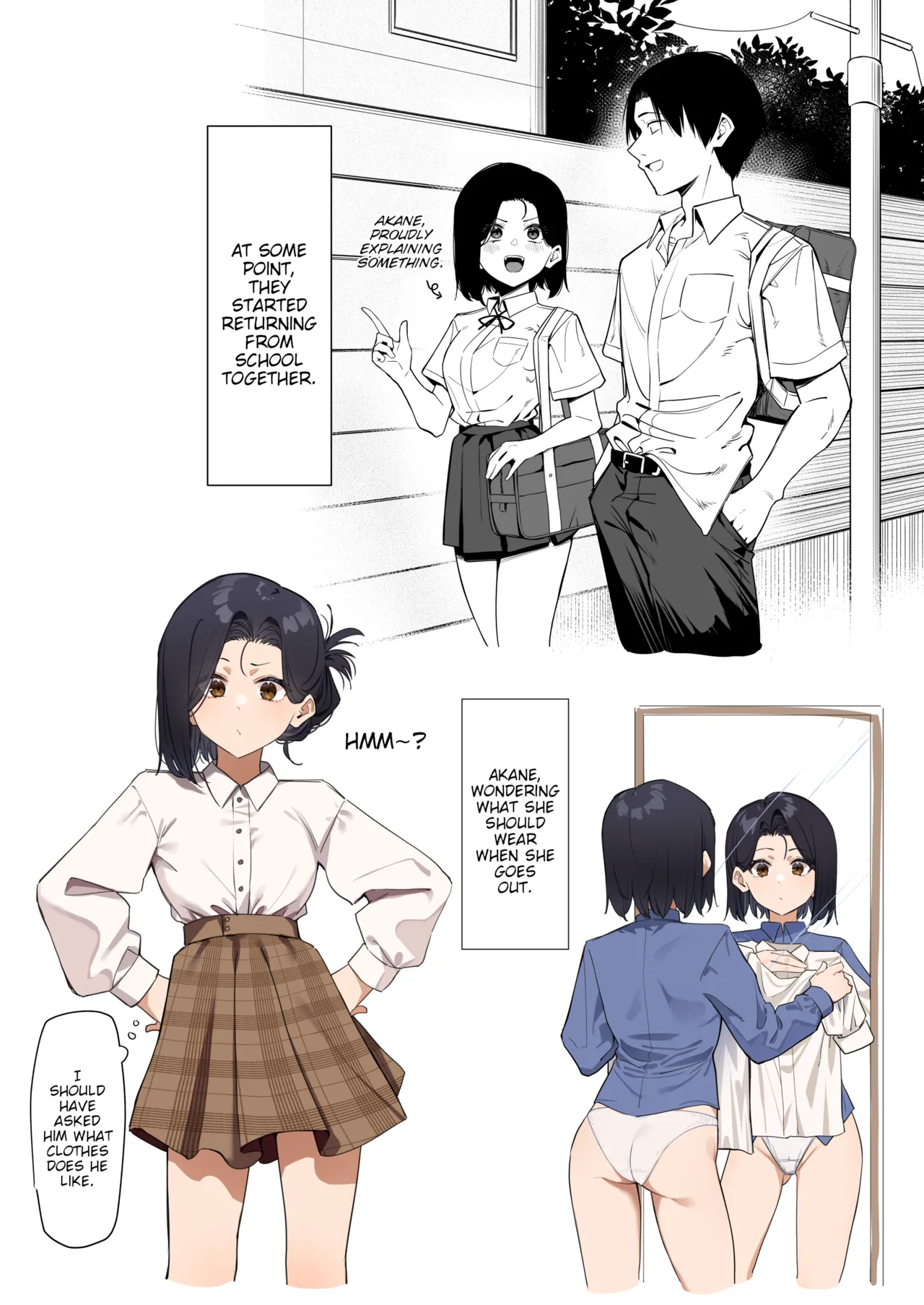 A Story About Showing My Masturbation To An Honor Student [Ongoing]. - Page 56