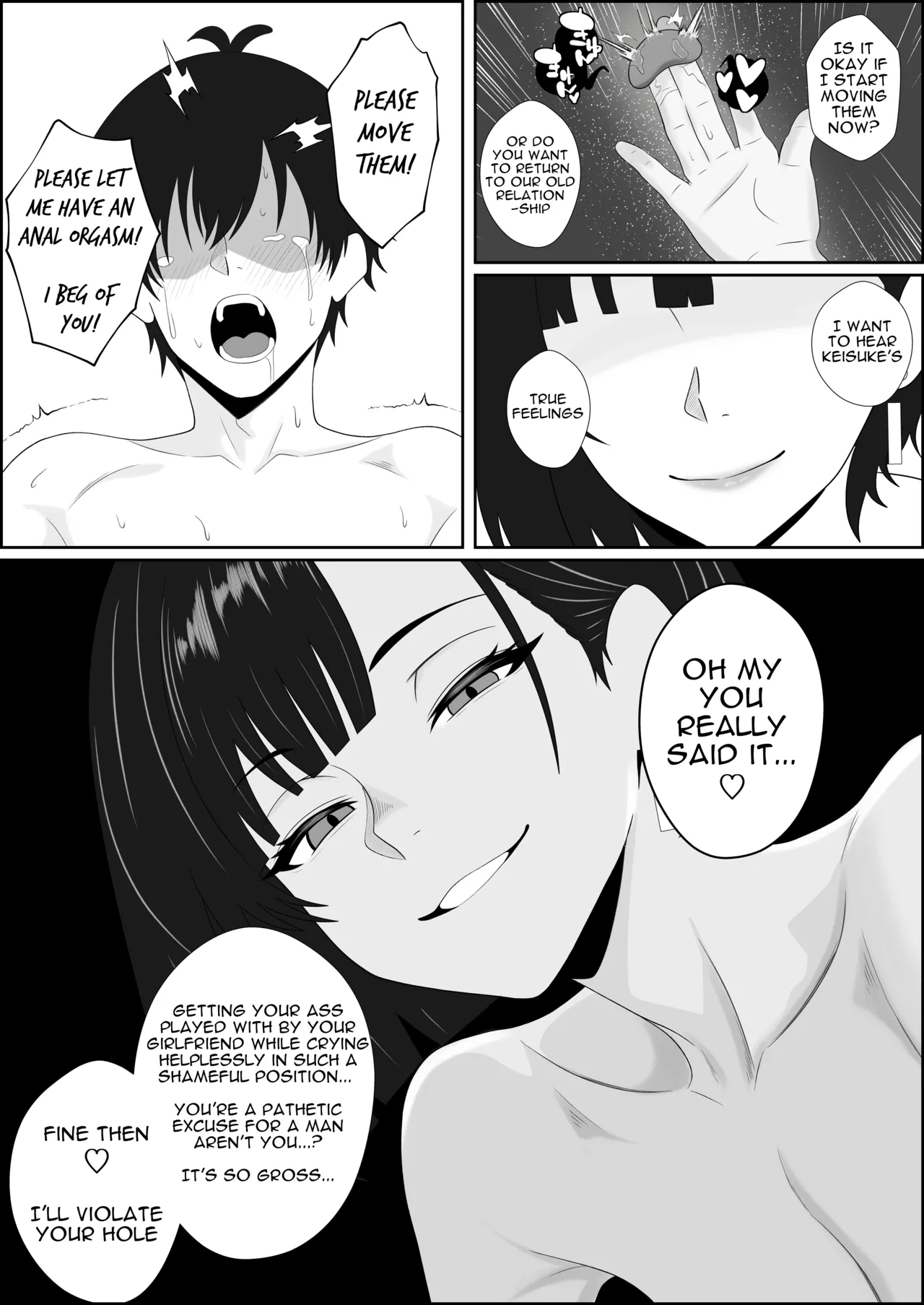 Netorareta Kanojo ga Joou-sama ni natte Kaettekita ~Ruined de Kintama o Kara ni sarete Zenritsusen o Ijirarete Nandomo Nandomo Mesuikishite Choukyou sareru Ohanashi~ - Page 37