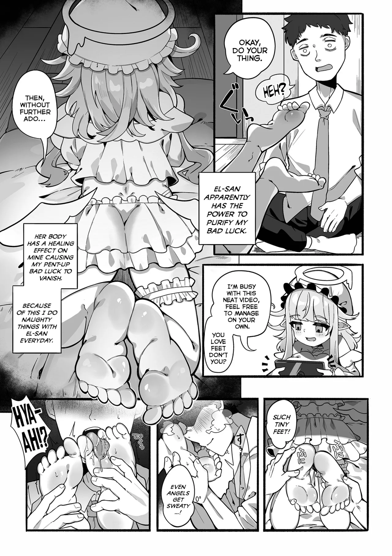 Datenshi Isourouchuu! | A Slacker Angel Is Crashing With Me! - Page 3