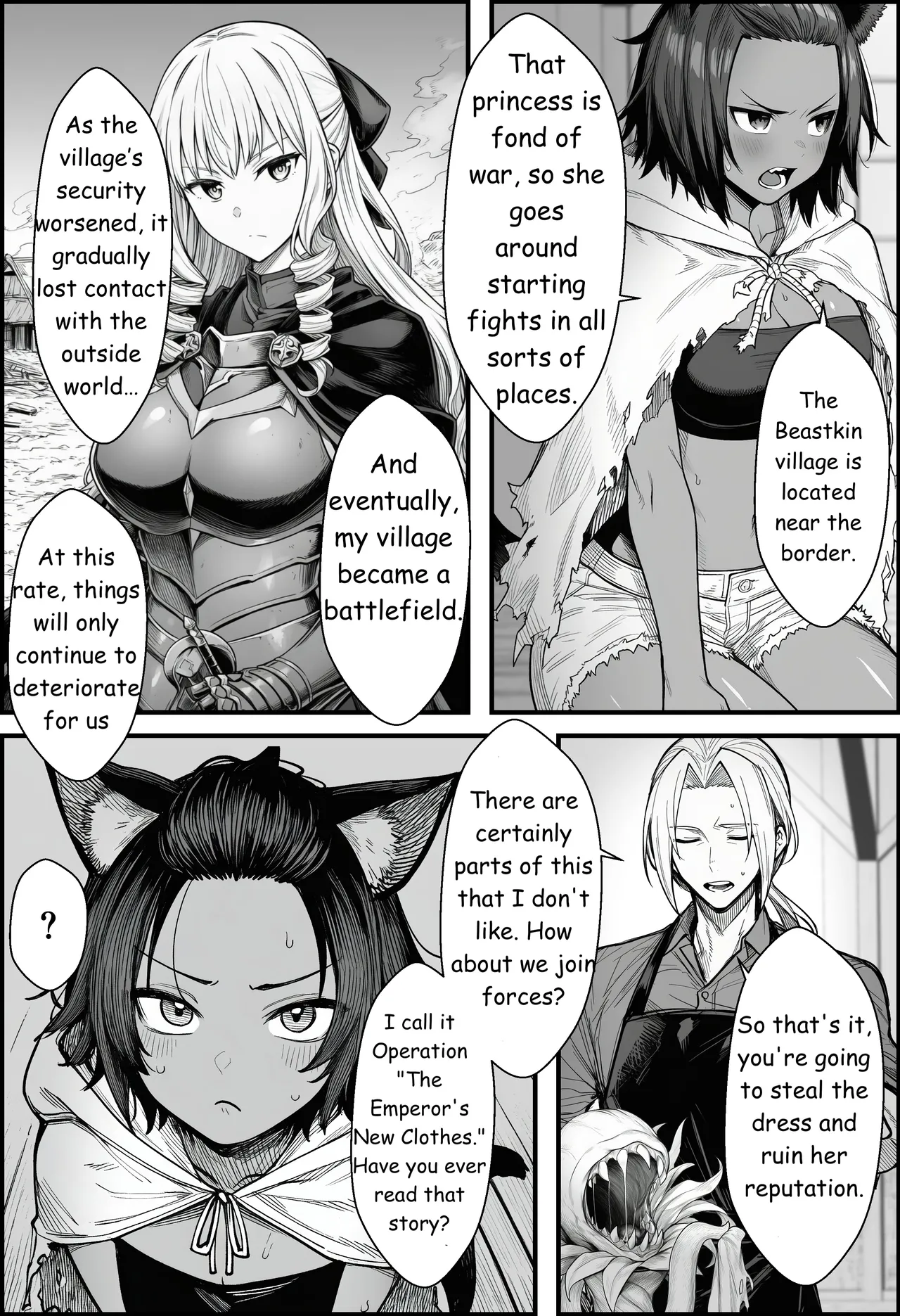 A Story About Teaching a Selfish Princess—Who Rules with Tyranny—a Lesson by Dressing Her in an Invisible Gown - Page 14