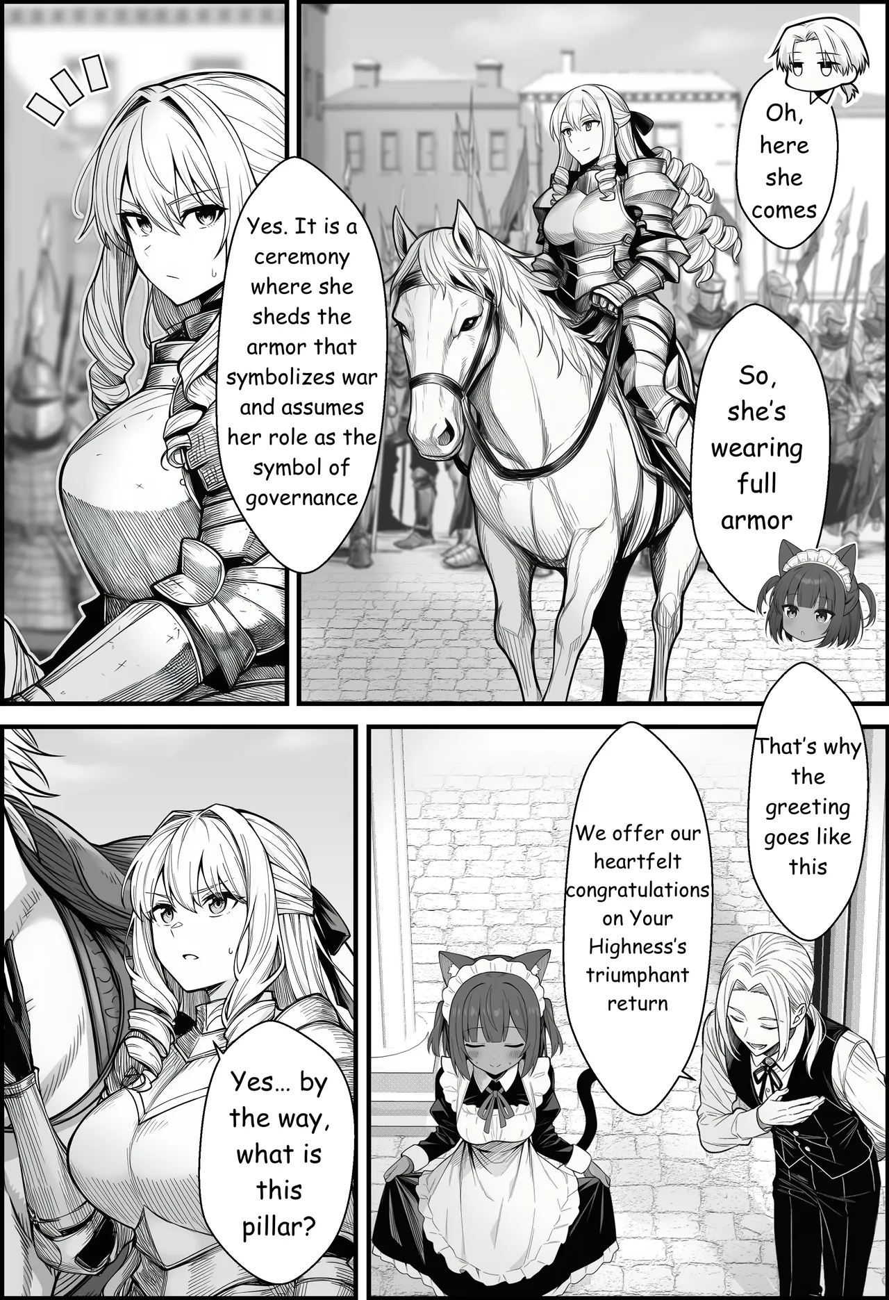 A Story About Teaching a Selfish Princess—Who Rules with Tyranny—a Lesson by Dressing Her in an Invisible Gown - Page 24
