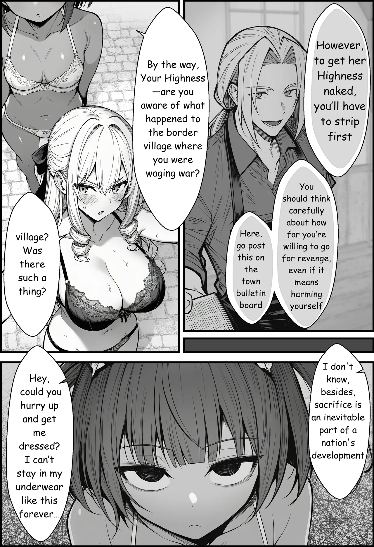 A Story About Teaching a Selfish Princess—Who Rules with Tyranny—a Lesson by Dressing Her in an Invisible Gown - Page 32