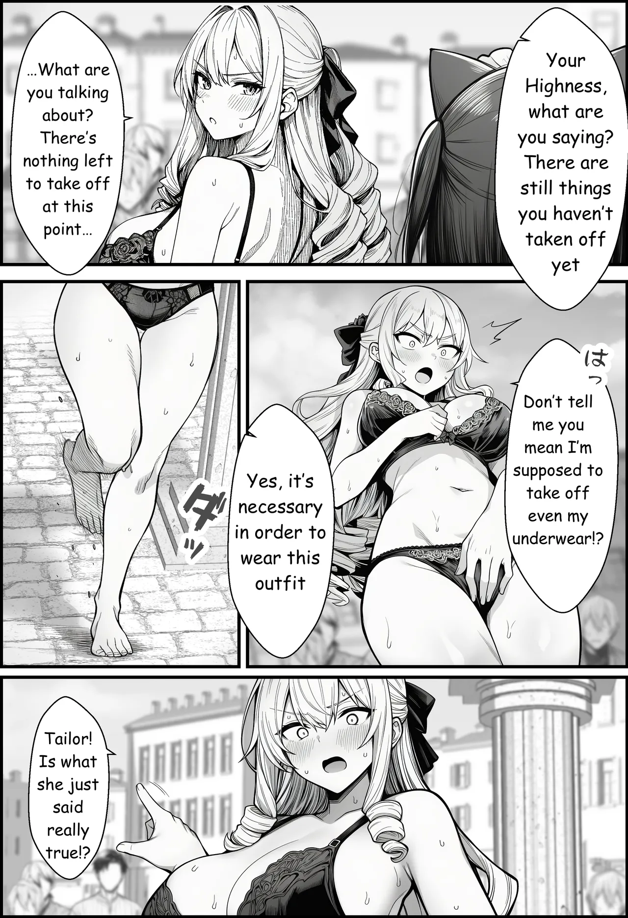 A Story About Teaching a Selfish Princess—Who Rules with Tyranny—a Lesson by Dressing Her in an Invisible Gown - Page 33