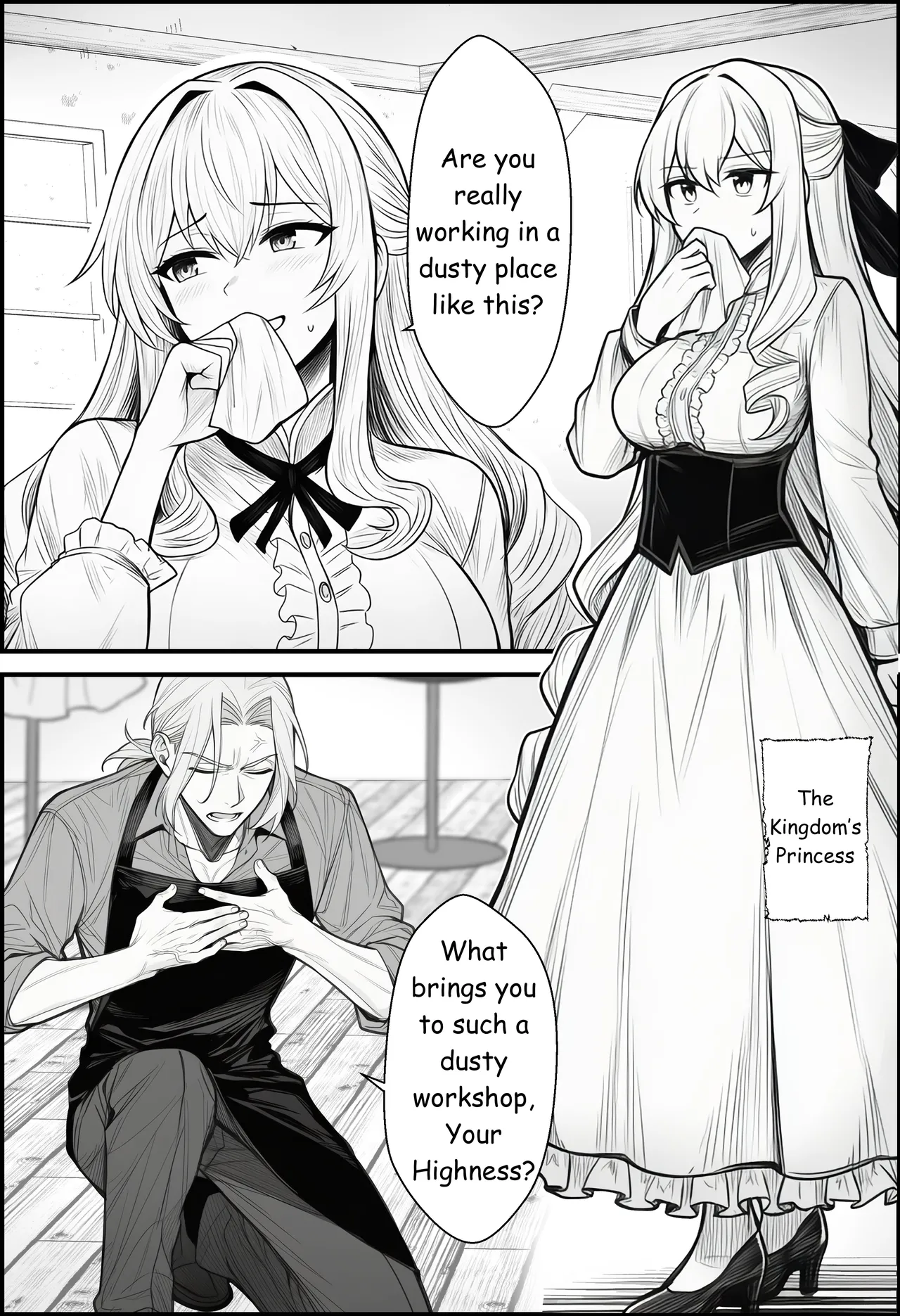 A Story About Teaching a Selfish Princess—Who Rules with Tyranny—a Lesson by Dressing Her in an Invisible Gown - Page 6