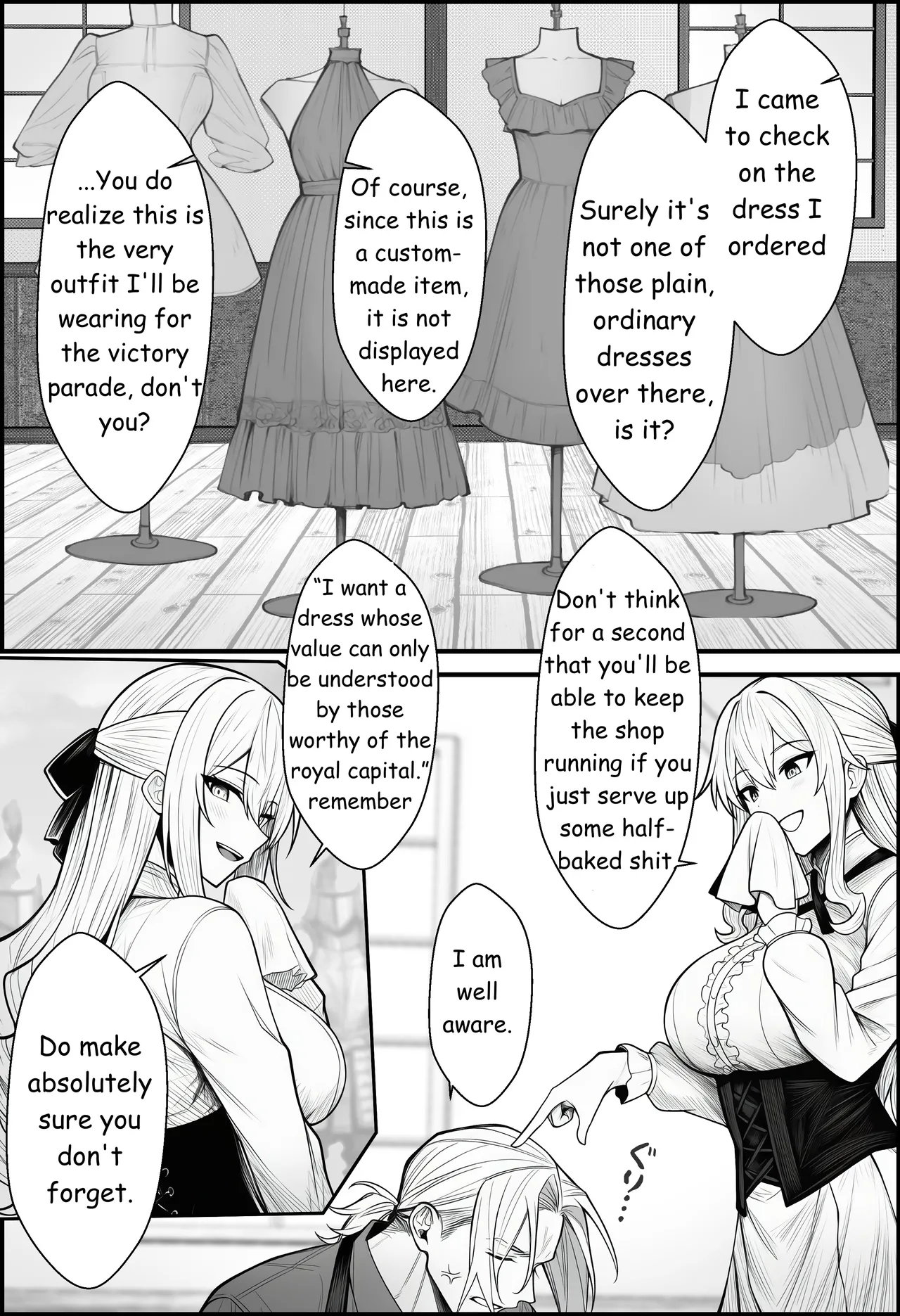 A Story About Teaching a Selfish Princess—Who Rules with Tyranny—a Lesson by Dressing Her in an Invisible Gown - Page 7