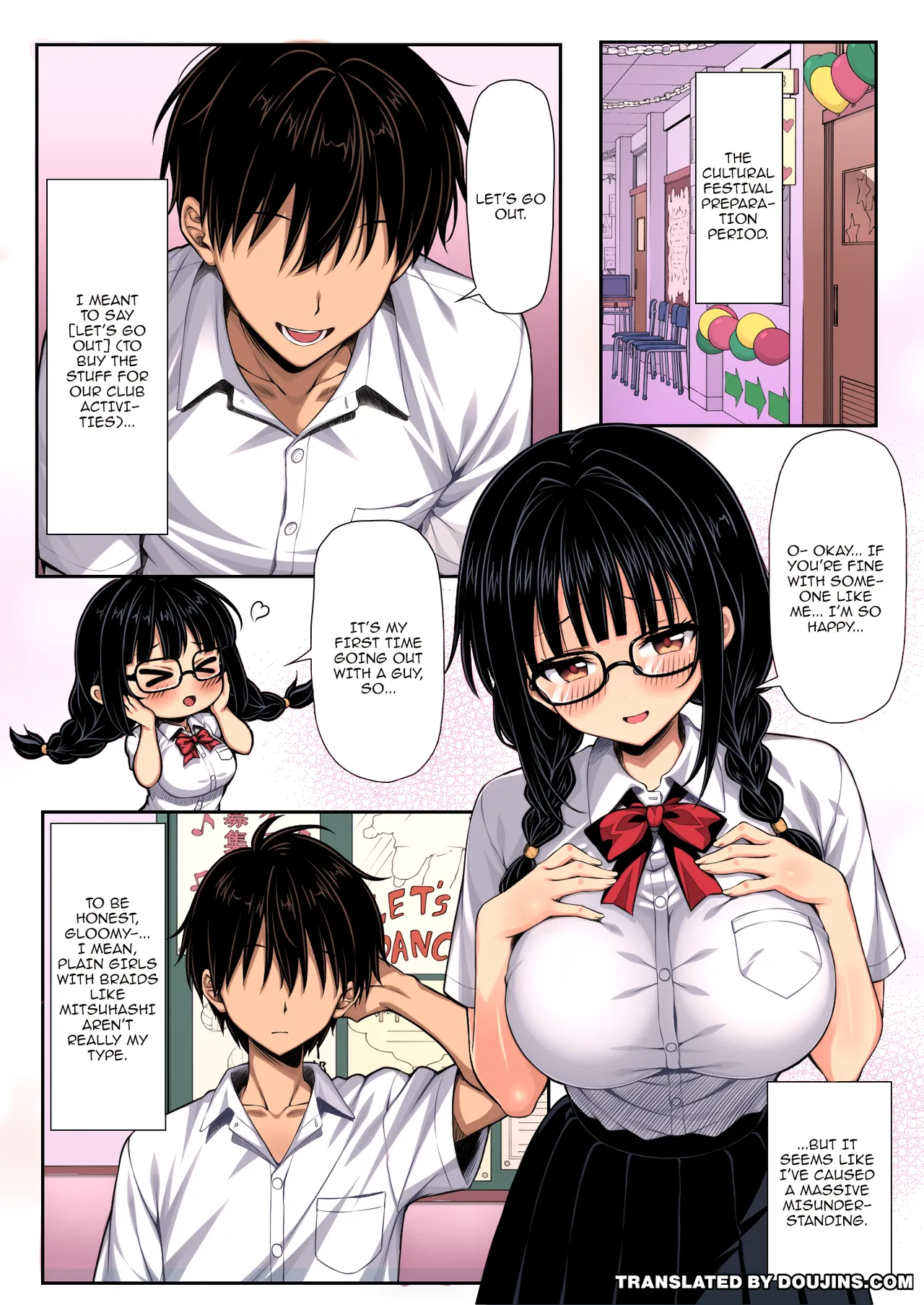 The Plain Girl Color-ban I Started Dating After A Misunderstanding Turned Out To Be A Huge Pervert Color - Page 2