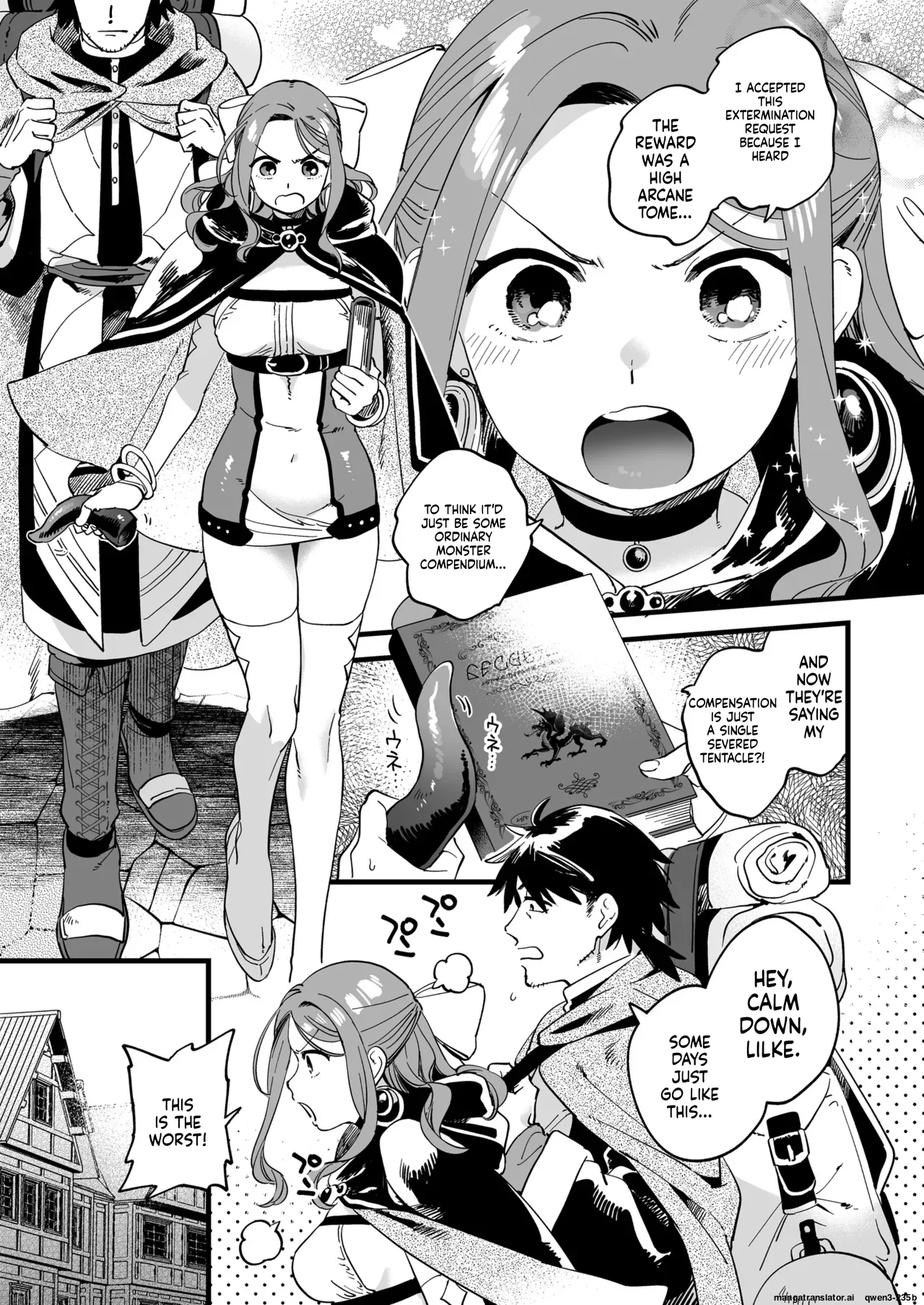 Haiboku mousou nanka shitakunainonitsu! ~Mahoutsukai Riruke no hitori ecchi~ - Page 3