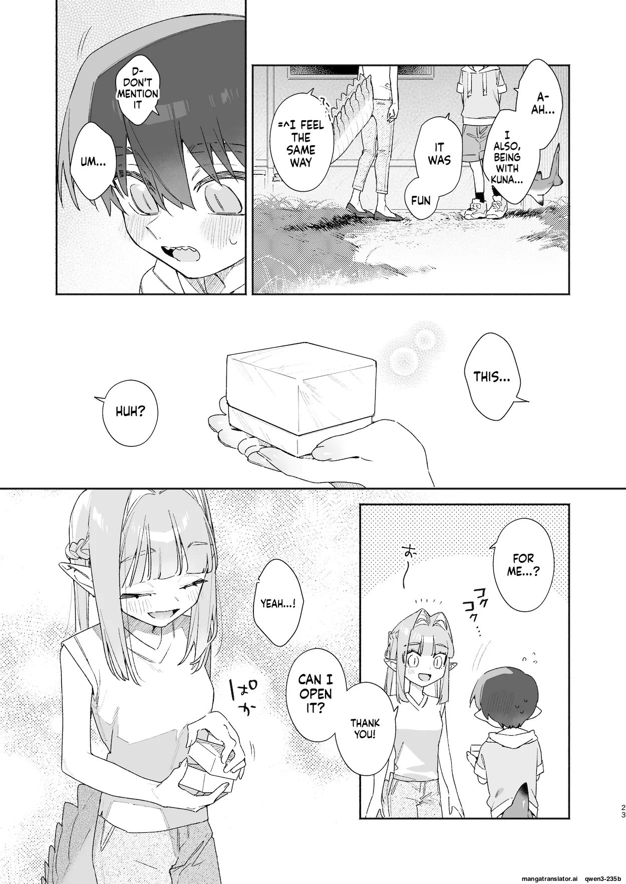 ♂ ga Uke. Wani-chan x Same-kun Zenpen - Page 24