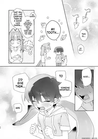 ♂ ga Uke. Wani-chan x Same-kun Zenpen - Page 25