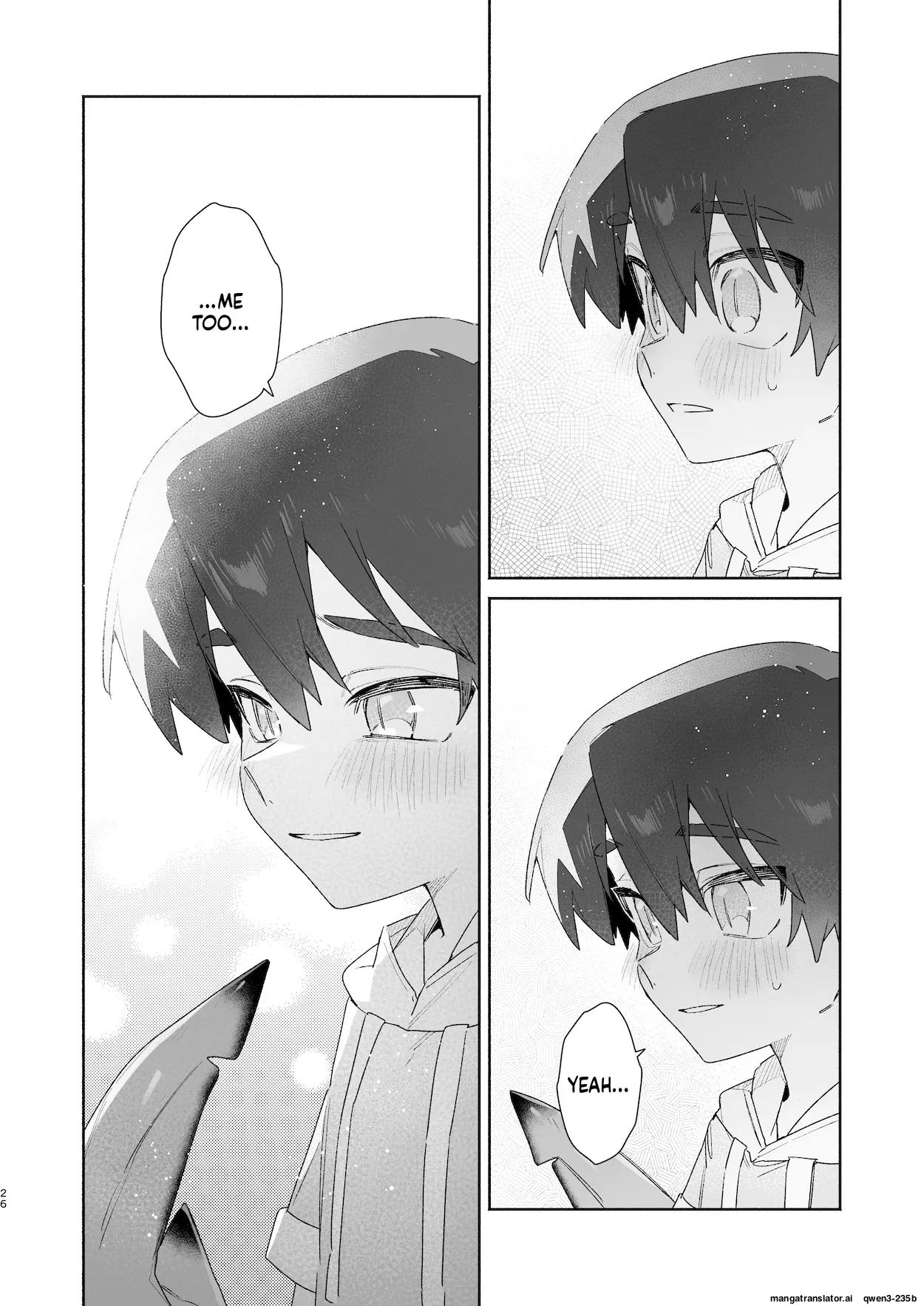♂ ga Uke. Wani-chan x Same-kun Zenpen - Page 27