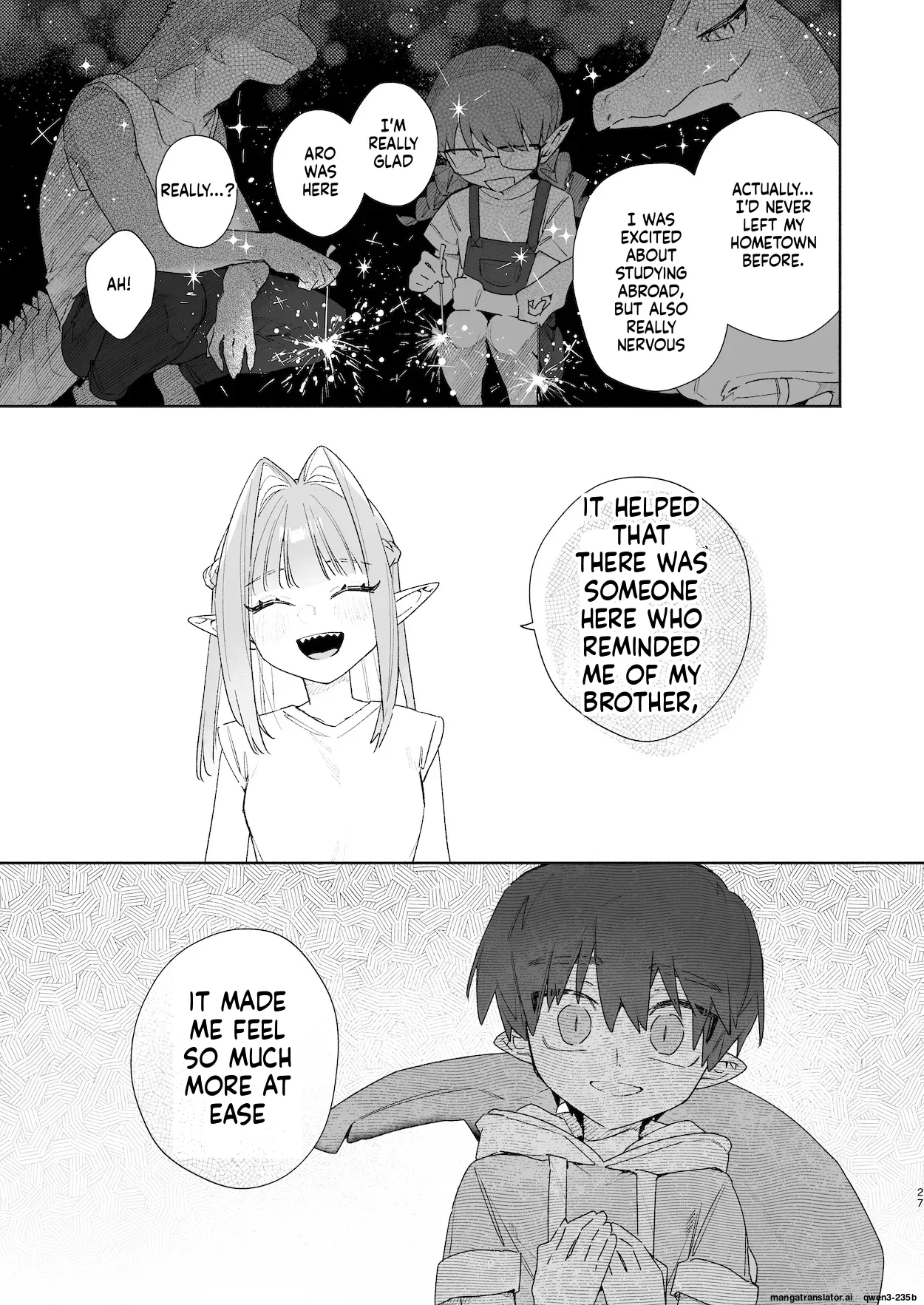 ♂ ga Uke. Wani-chan x Same-kun Zenpen - Page 28