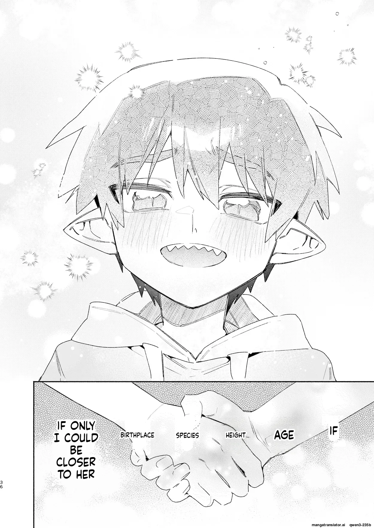 ♂ ga Uke. Wani-chan x Same-kun Zenpen - Page 37