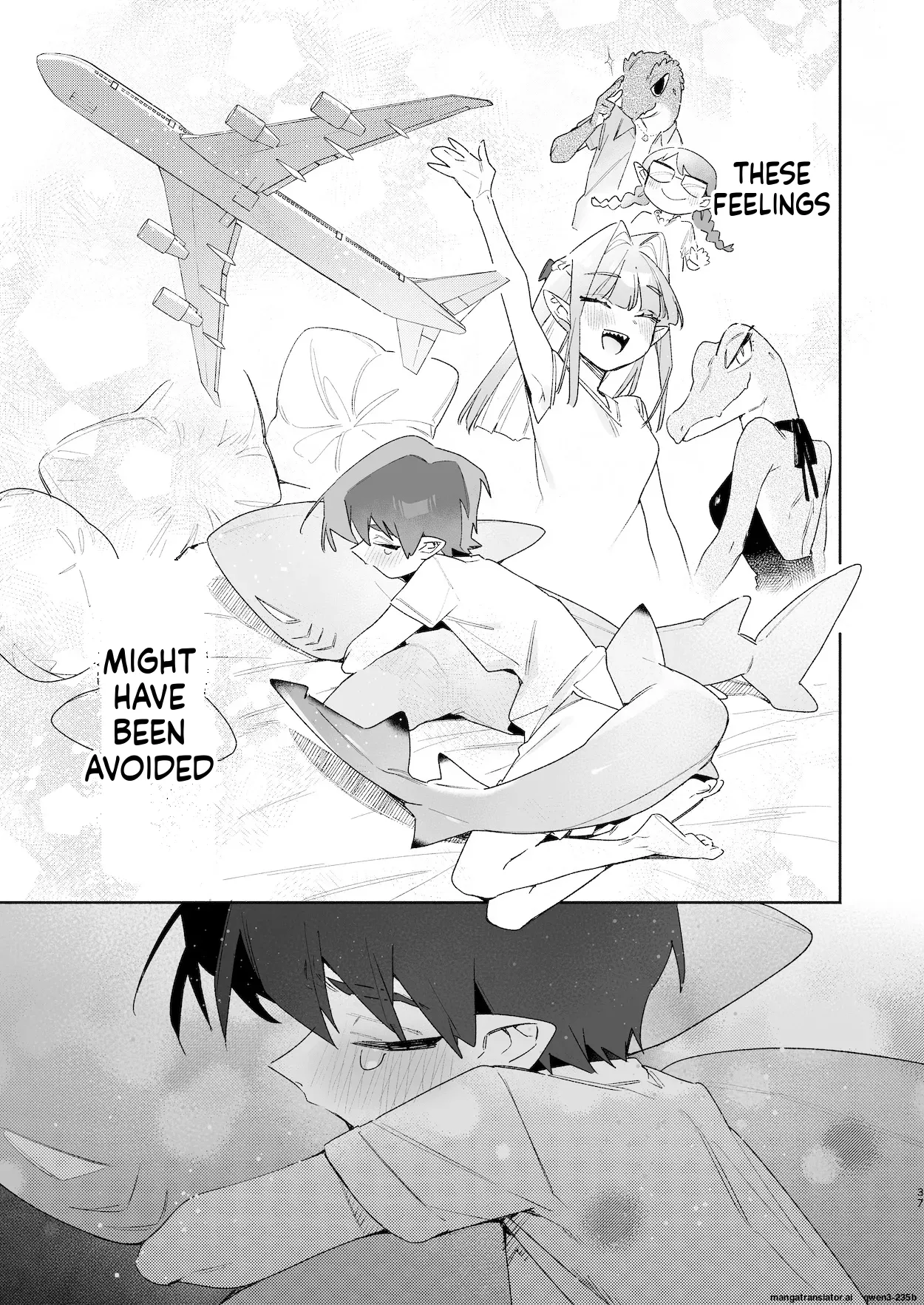 ♂ ga Uke. Wani-chan x Same-kun Zenpen - Page 38
