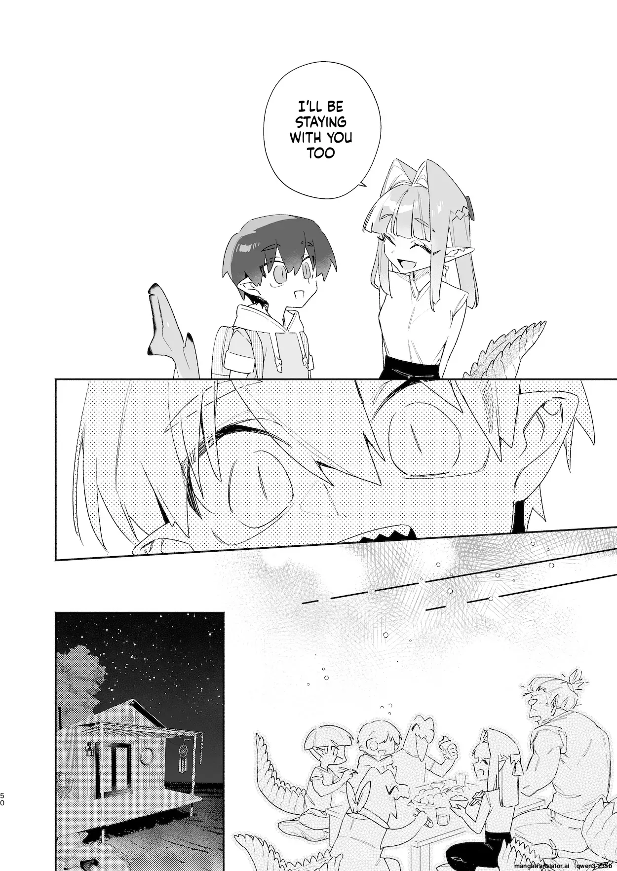♂ ga Uke. Wani-chan x Same-kun Zenpen - Page 51