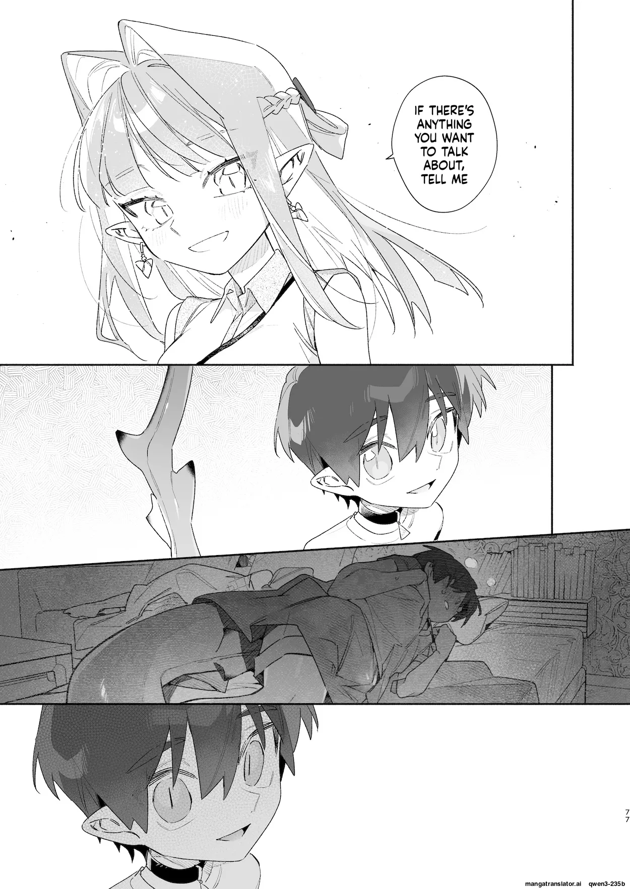 ♂ ga Uke. Wani-chan x Same-kun Zenpen - Page 78