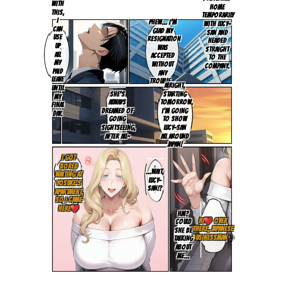 Home stay sakino bakunyuu blonde bijyouni mesuushi cosde yuwakusarete ittchalove tanetsuke seikatsu 1-2 + kakioroshi epilogue - Page 124