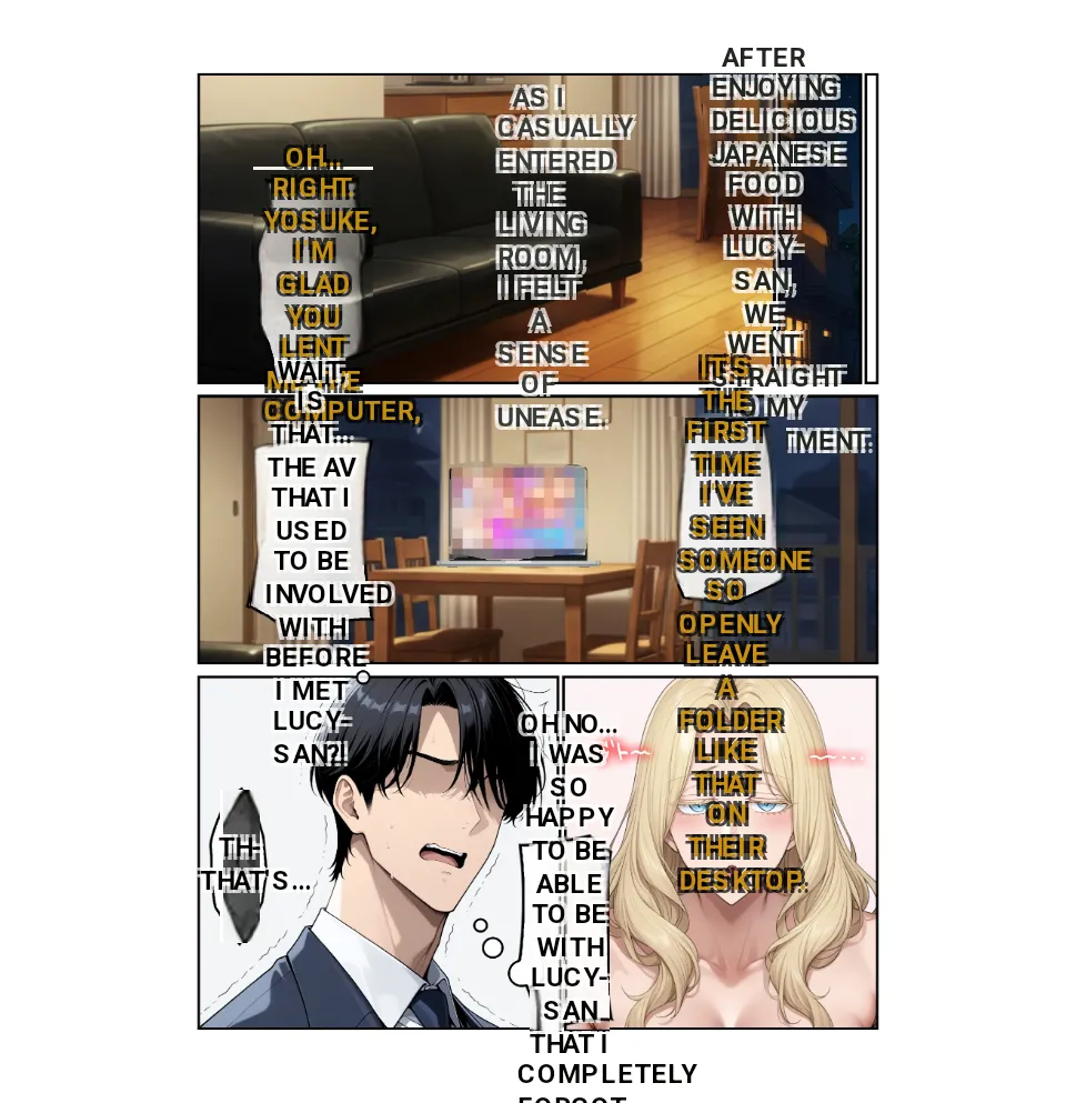 Home stay sakino bakunyuu blonde bijyouni mesuushi cosde yuwakusarete ittchalove tanetsuke seikatsu 1-2 + kakioroshi epilogue - Page 127