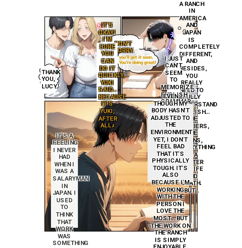 Home stay sakino bakunyuu blonde bijyouni mesuushi cosde yuwakusarete ittchalove tanetsuke seikatsu 1-2 + kakioroshi epilogue - Page 209