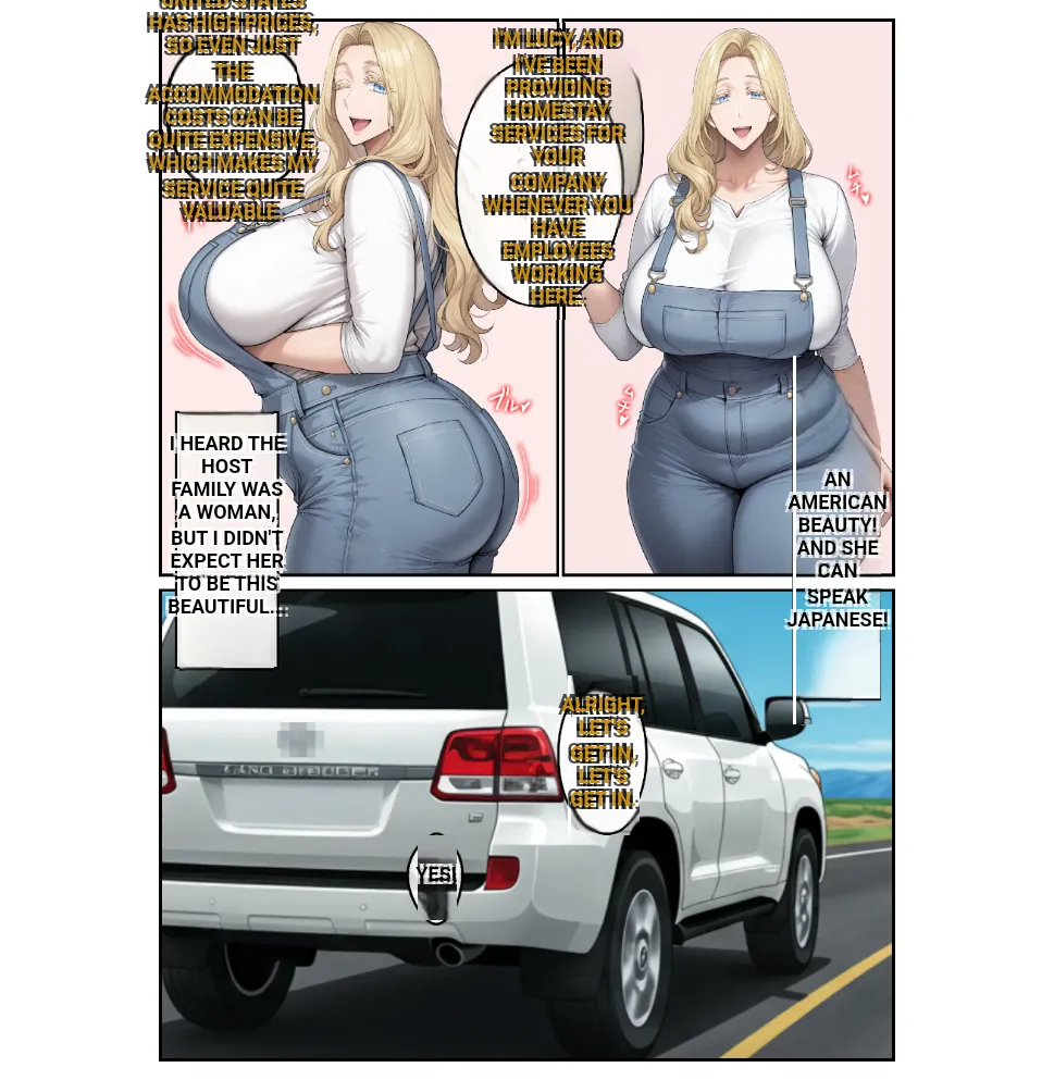 Home stay sakino bakunyuu blonde bijyouni mesuushi cosde yuwakusarete ittchalove tanetsuke seikatsu 1-2 + kakioroshi epilogue - Page 7