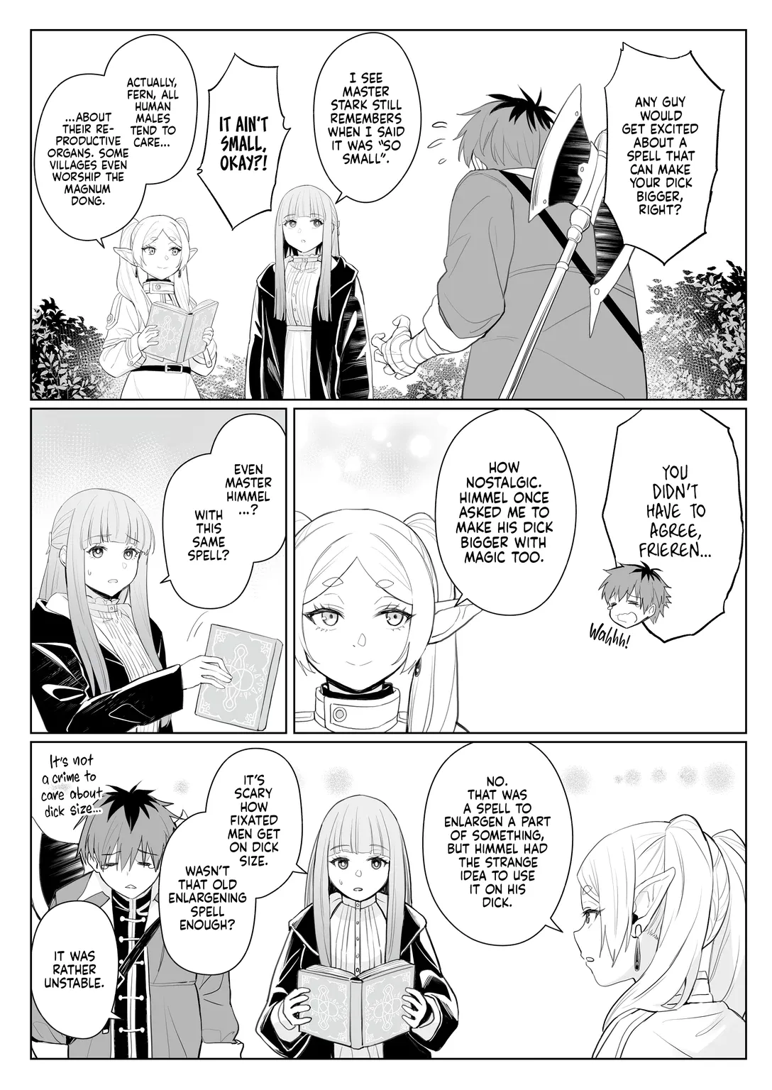 Chinchin ga ookiku naru mahou | A Spell That Makes Your Dick Bigger (Decensored) - Page 3