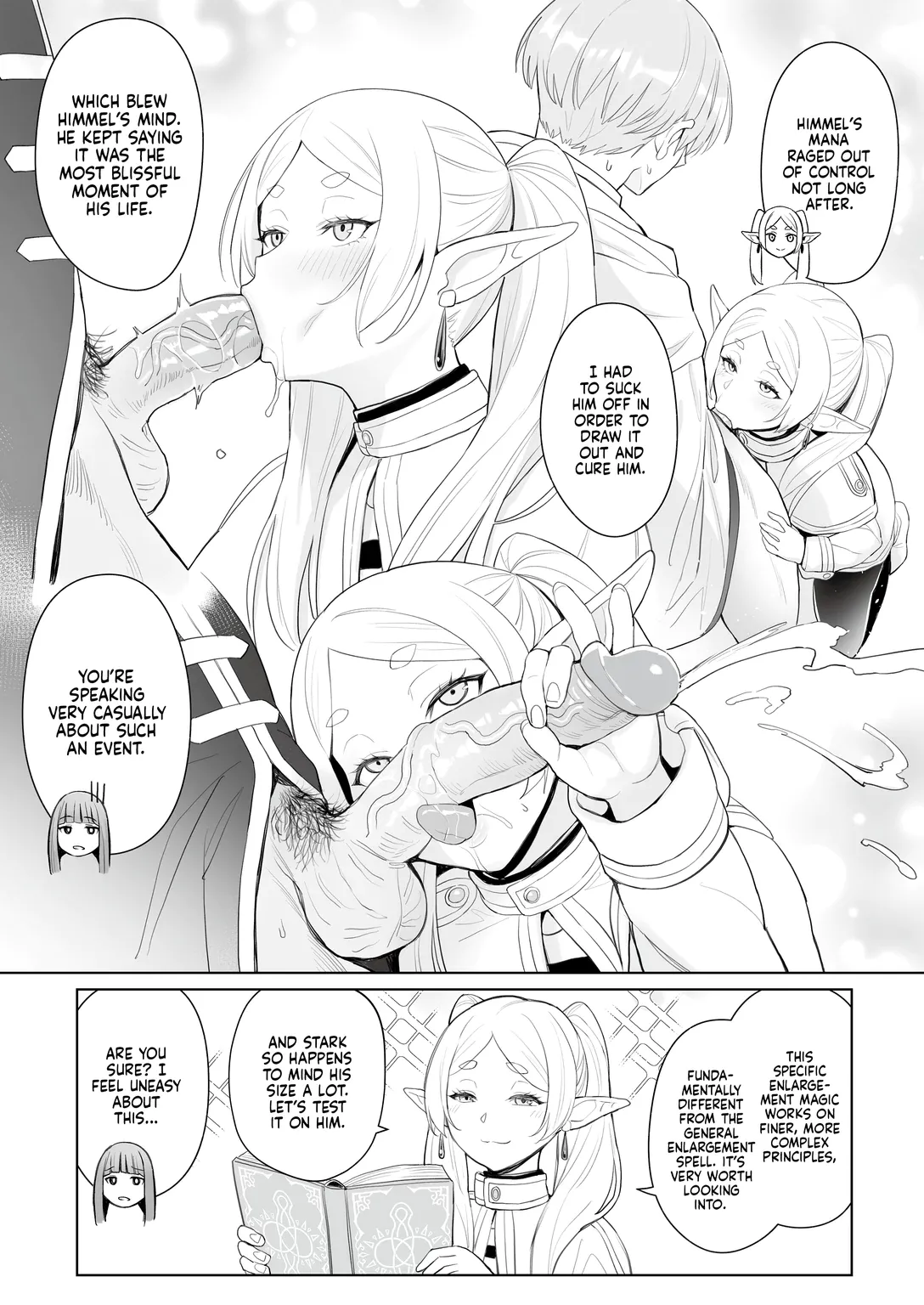 Chinchin ga ookiku naru mahou | A Spell That Makes Your Dick Bigger (Decensored) - Page 4