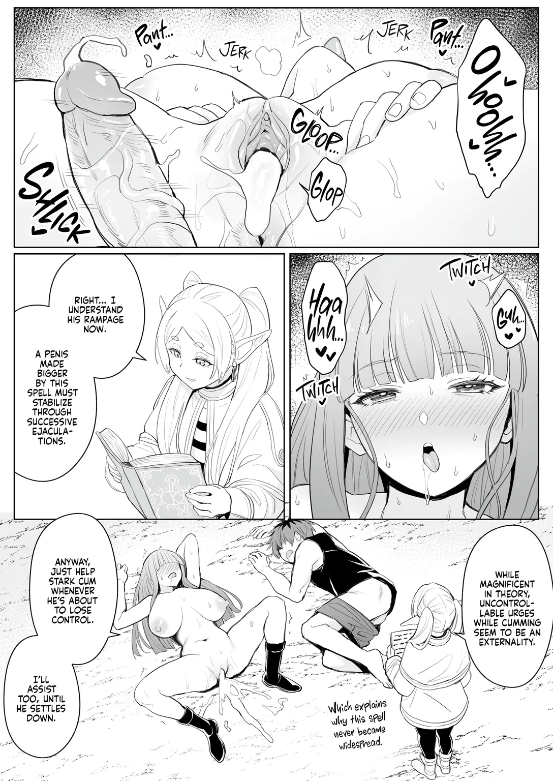 Chinchin ga ookiku naru mahou | A Spell That Makes Your Dick Bigger (Decensored) - Page 9