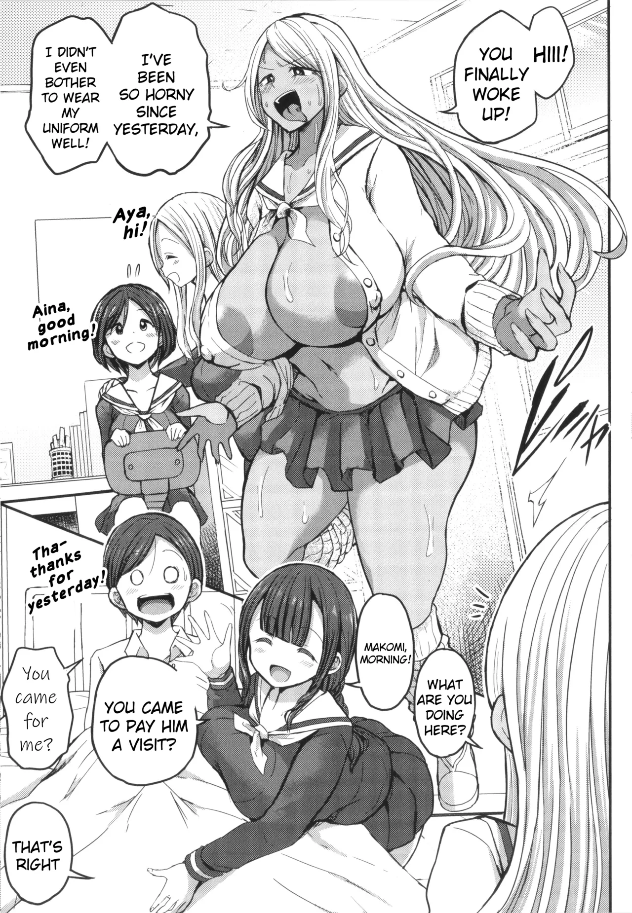 JK Bitch darake no Joshikou ni Danshi wa Boku 1-ri datta kedo Zetsurin datta node Futsuu ni Daijoubu datta Hanashi - Page 43
